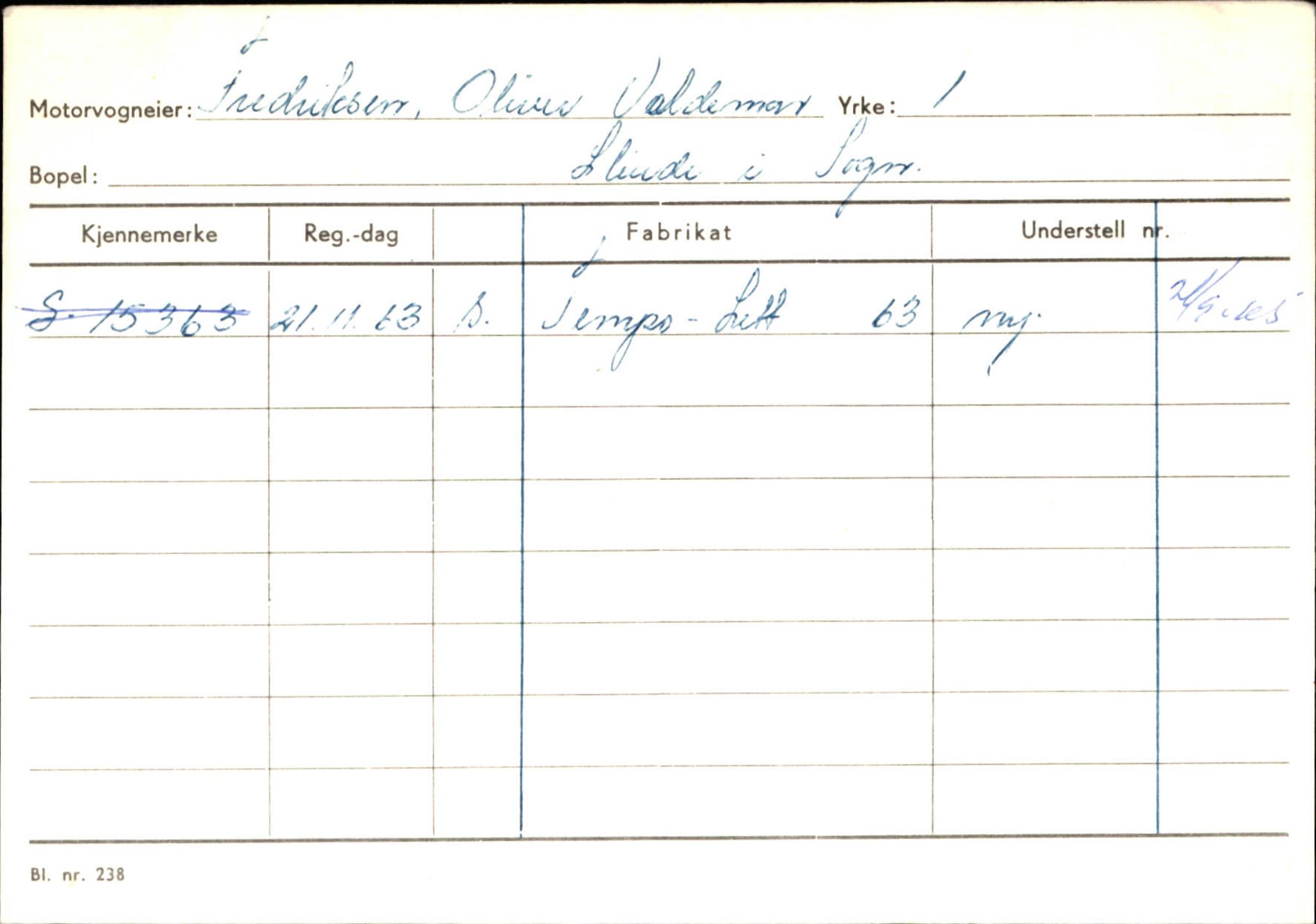 Statens vegvesen, Sogn og Fjordane vegkontor, SAB/A-5301/4/F/L0124: Eigarregister Sogndal A-U, 1945-1975, s. 647