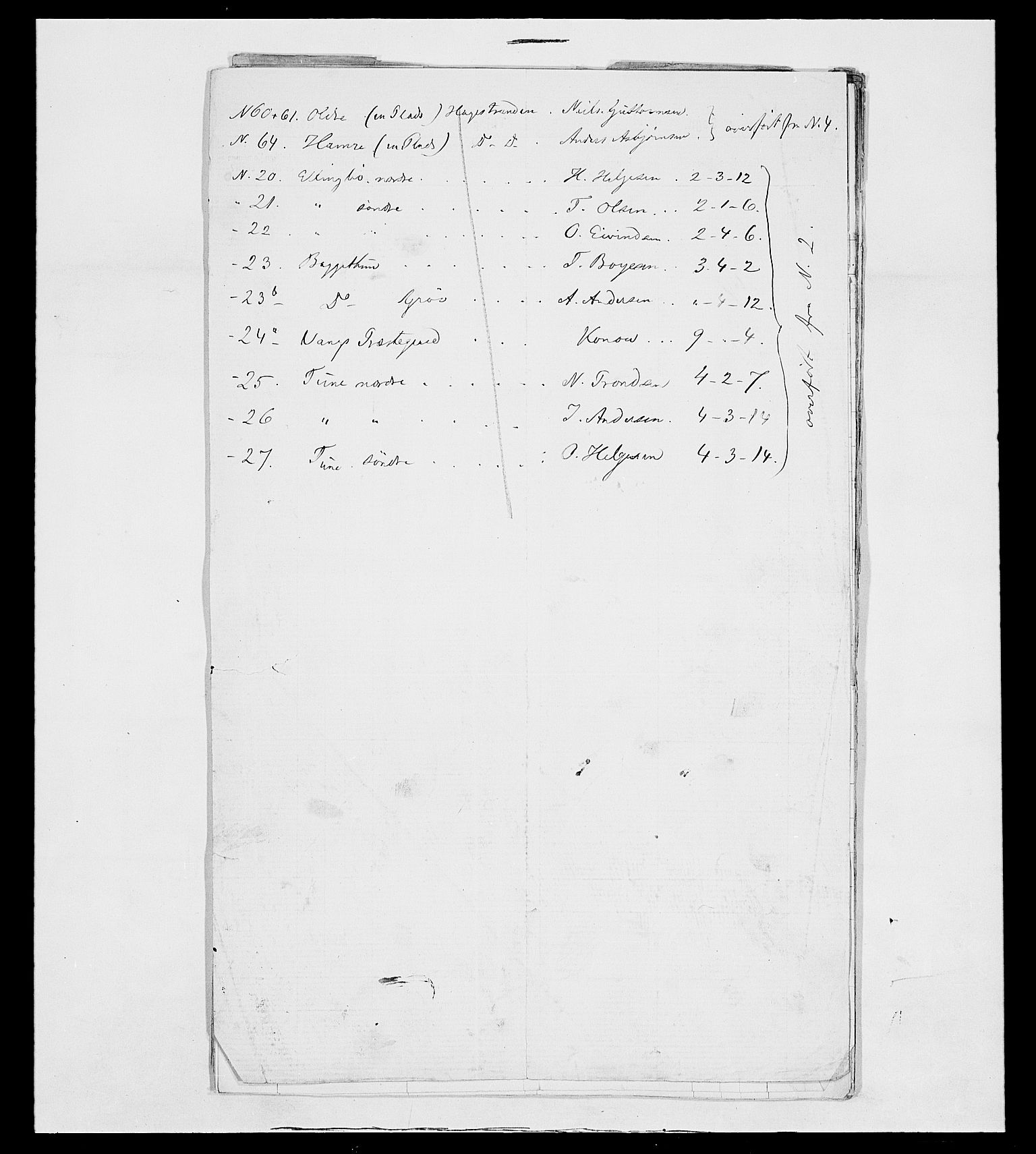 SAH, Folketelling 1875 for 0545P Vang prestegjeld, 1875, s. 26