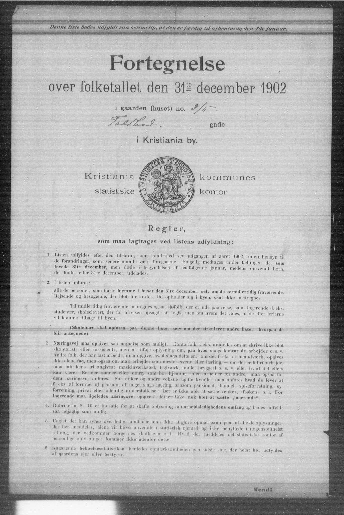 OBA, Kommunal folketelling 31.12.1902 for Kristiania kjøpstad, 1902, s. 20937