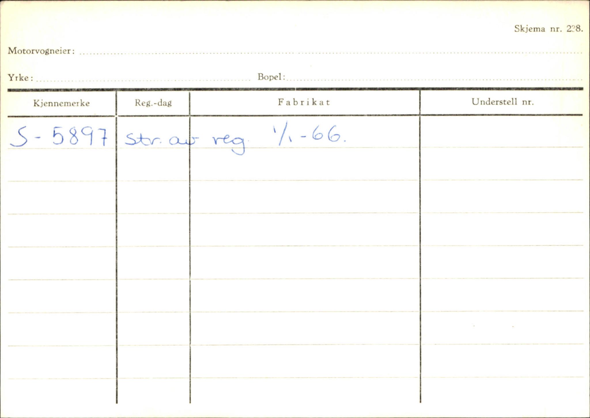 Statens vegvesen, Sogn og Fjordane vegkontor, SAB/A-5301/4/F/L0130: Eigarregister Eid T-Å. Høyanger A-O, 1945-1975, s. 2490