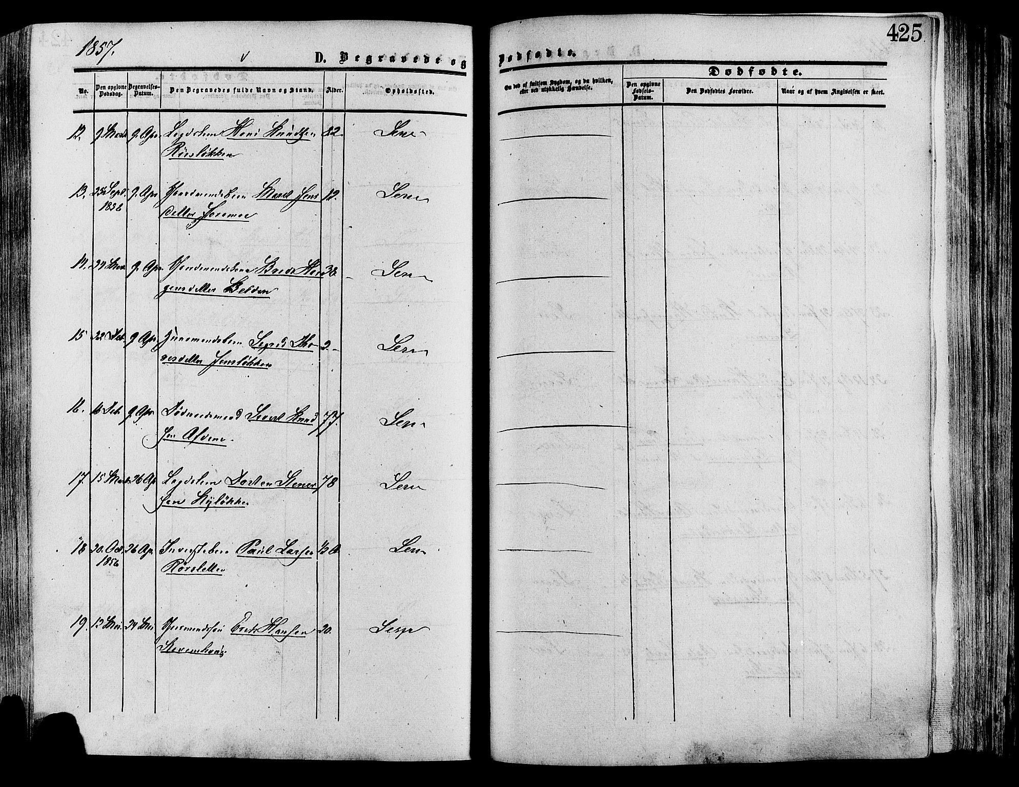 Lesja prestekontor, AV/SAH-PREST-068/H/Ha/Haa/L0008: Ministerialbok nr. 8, 1854-1880, s. 425