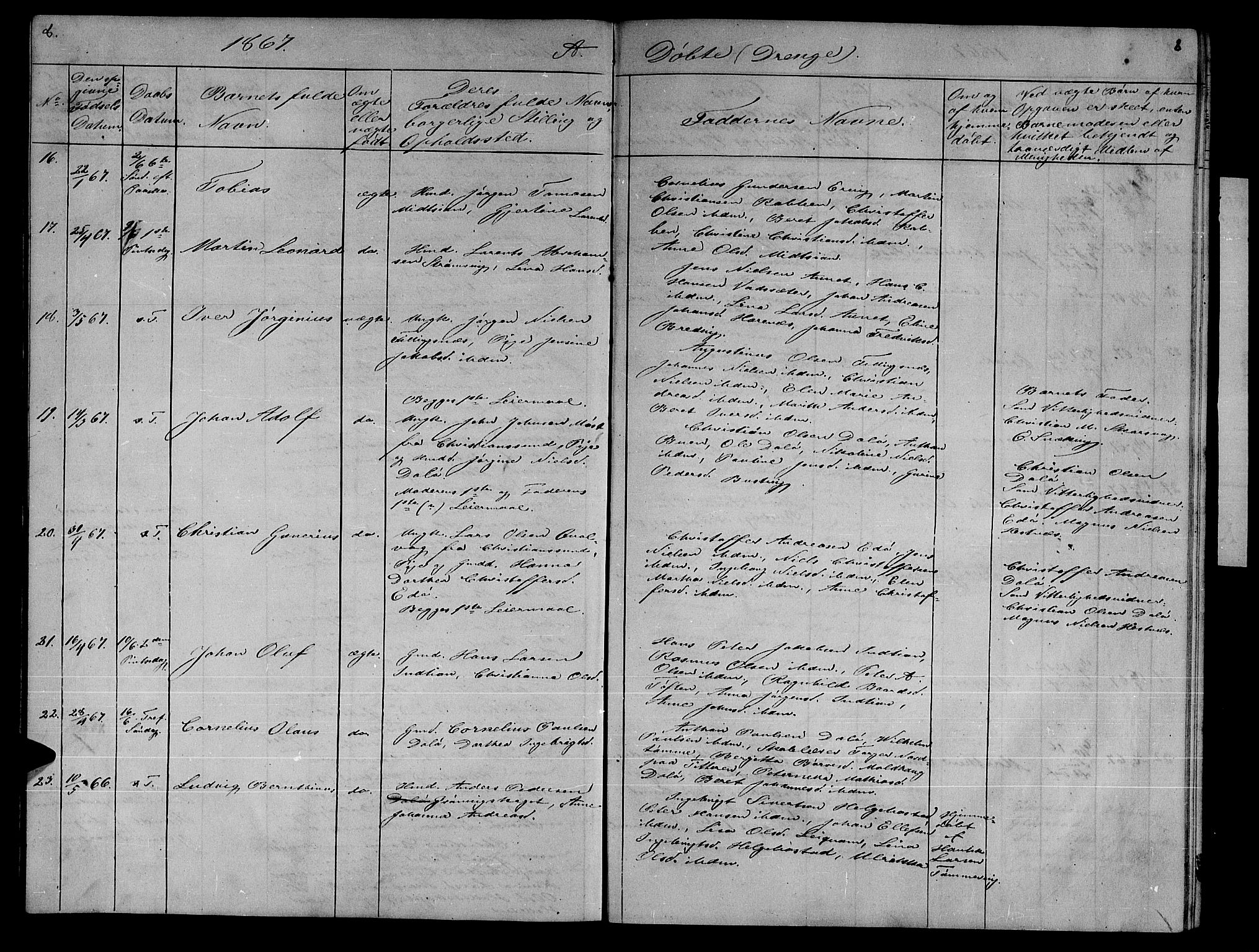 Ministerialprotokoller, klokkerbøker og fødselsregistre - Sør-Trøndelag, AV/SAT-A-1456/634/L0539: Klokkerbok nr. 634C01, 1866-1873, s. 8