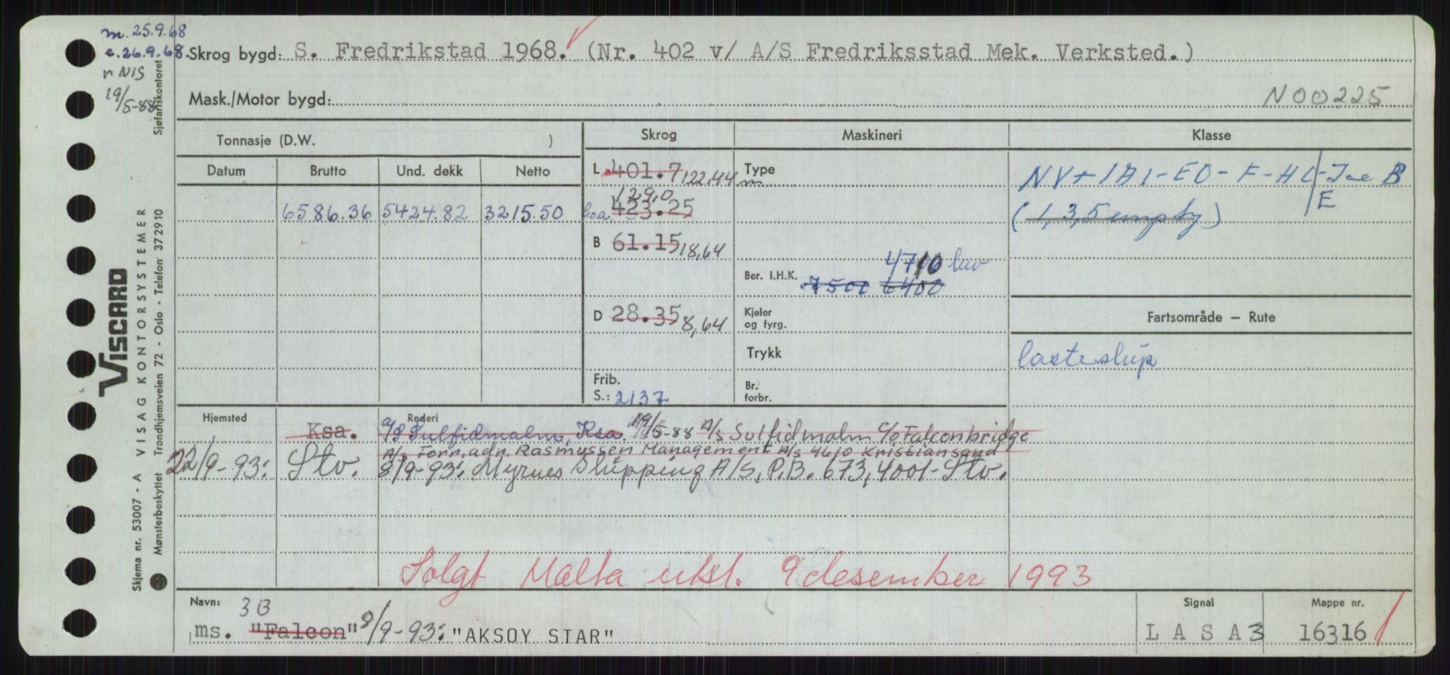 Sjøfartsdirektoratet med forløpere, Skipsmålingen, RA/S-1627/H/Hd/L0001: Fartøy, A-Anv, s. 211