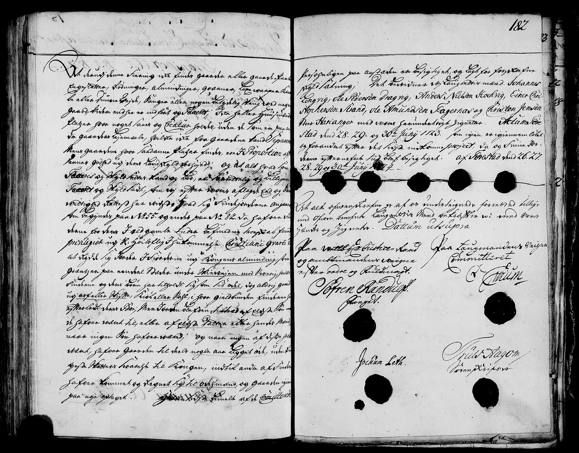 Rentekammeret inntil 1814, Realistisk ordnet avdeling, AV/RA-EA-4070/N/Nb/Nbf/L0172: Salten eksaminasjonsprotokoll, 1723, s. 185