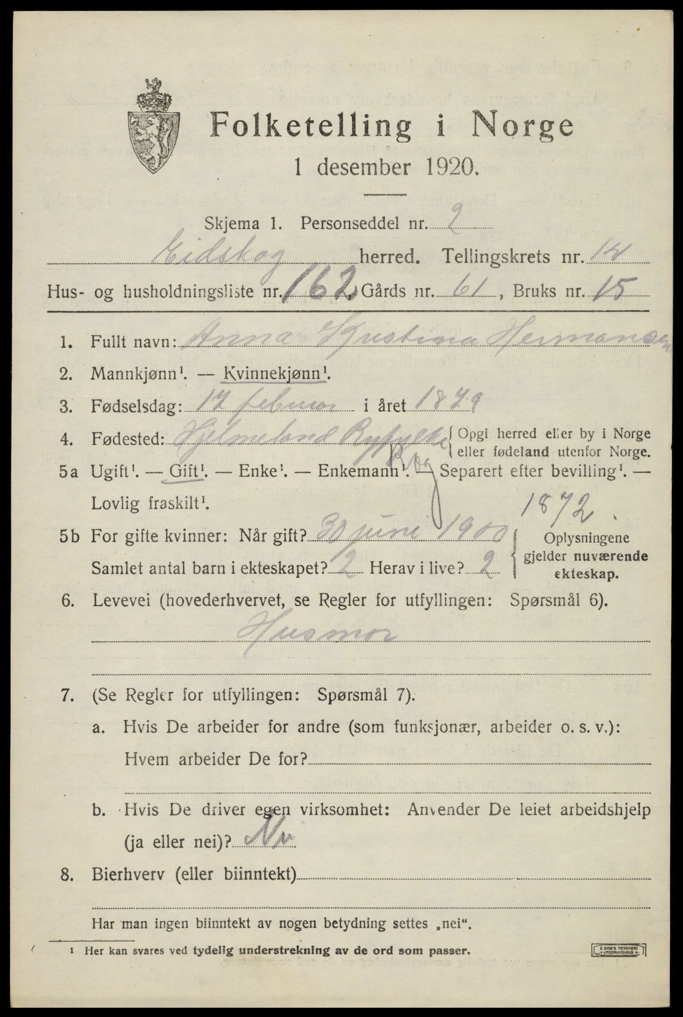 SAH, Folketelling 1920 for 0420 Eidskog herred, 1920, s. 15029
