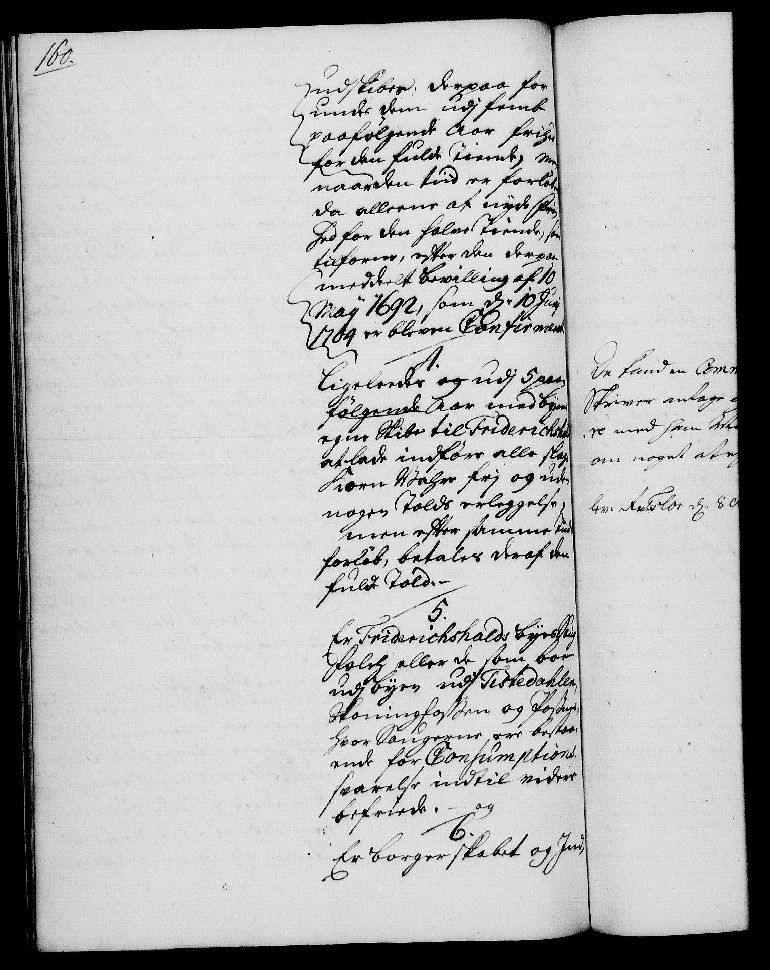 Rentekammeret, Kammerkanselliet, RA/EA-3111/G/Gh/Gha/L0013: Norsk ekstraktmemorialprotokoll (merket RK 53.58), 1731, s. 160