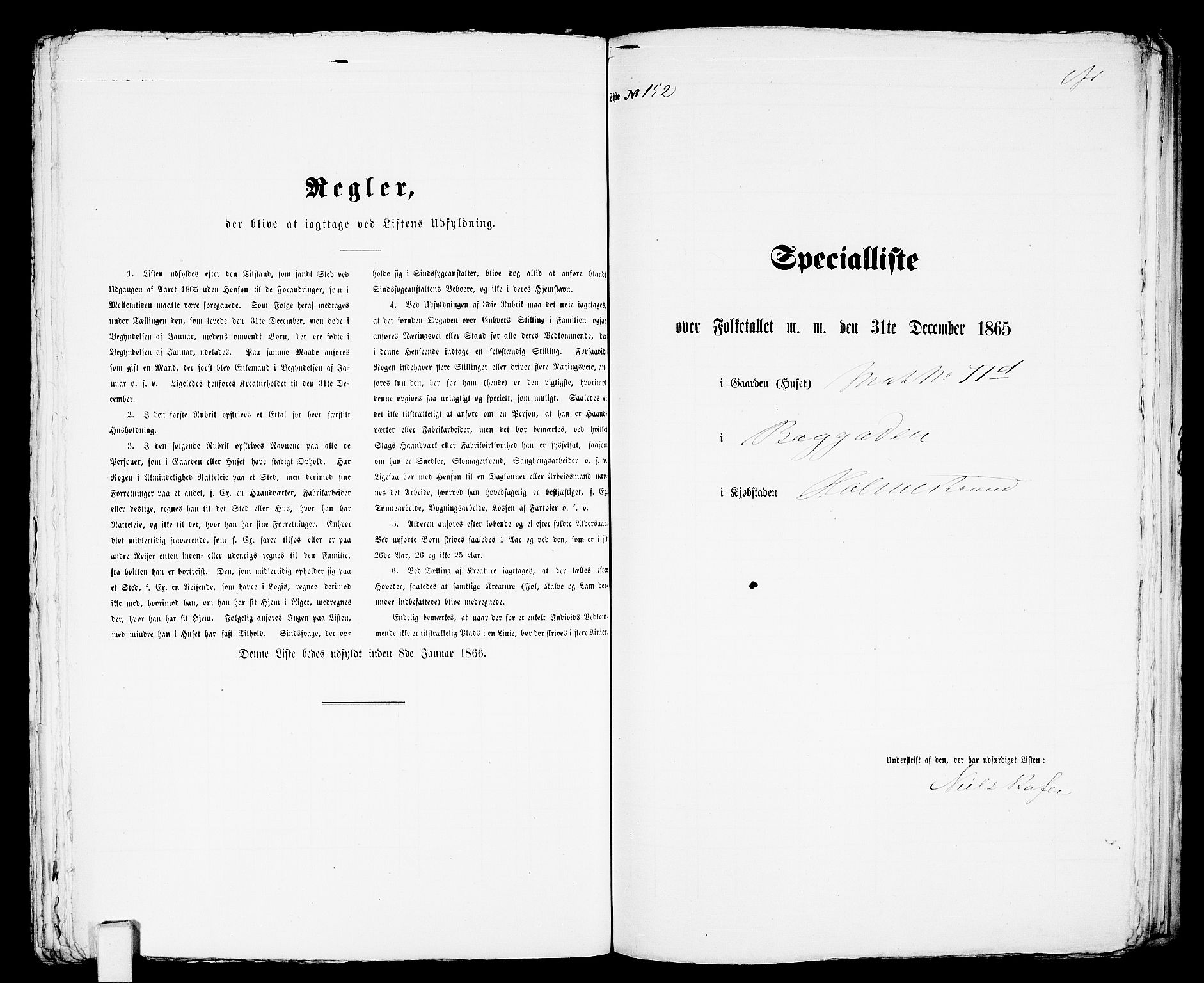 RA, Folketelling 1865 for 0702B Botne prestegjeld, Holmestrand kjøpstad, 1865, s. 312