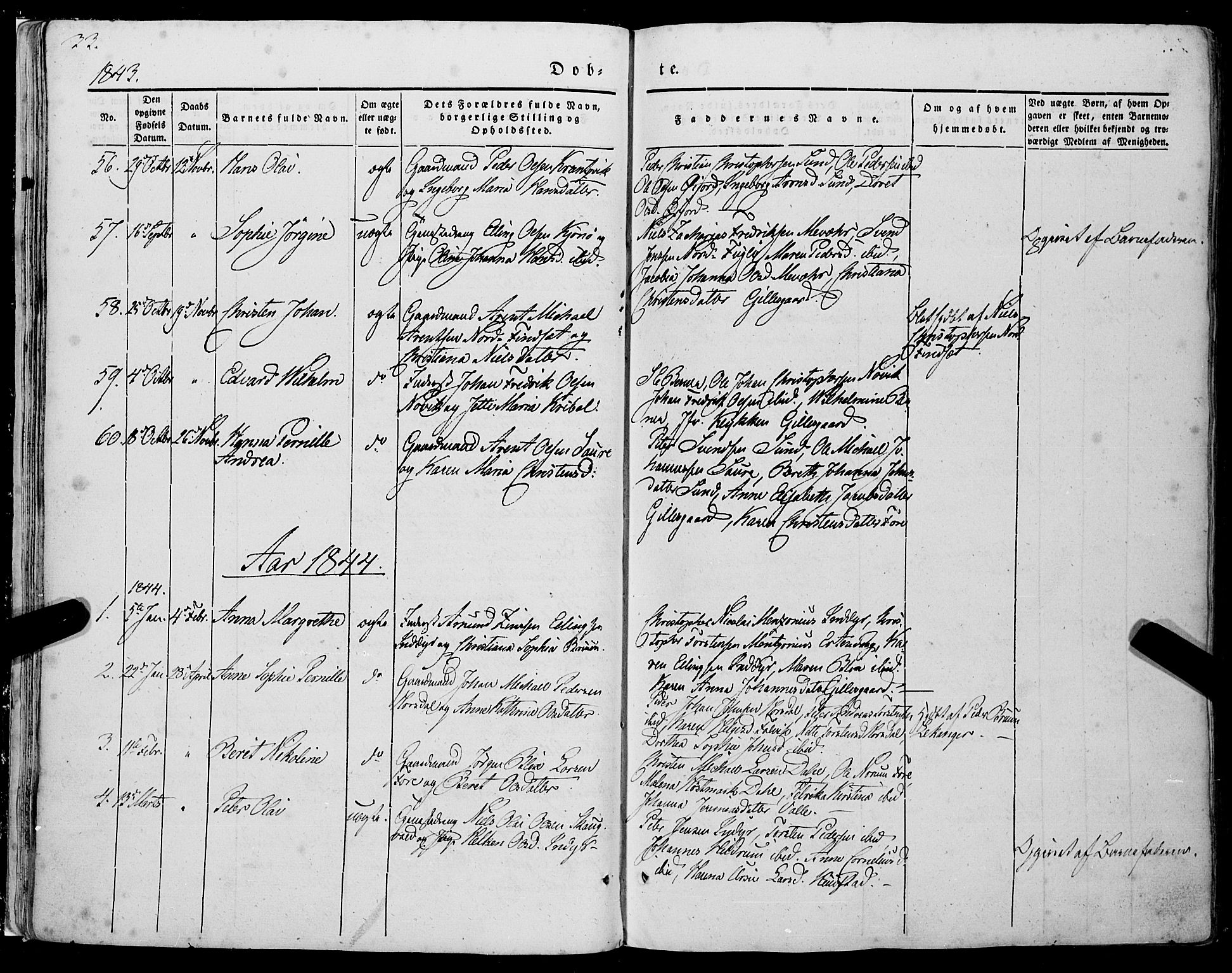 Ministerialprotokoller, klokkerbøker og fødselsregistre - Nordland, AV/SAT-A-1459/805/L0097: Ministerialbok nr. 805A04, 1837-1861, s. 33
