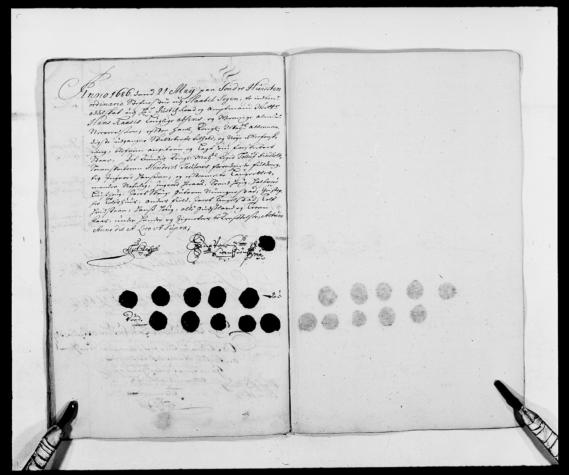 Rentekammeret inntil 1814, Reviderte regnskaper, Fogderegnskap, AV/RA-EA-4092/R02/L0105: Fogderegnskap Moss og Verne kloster, 1685-1687, s. 236