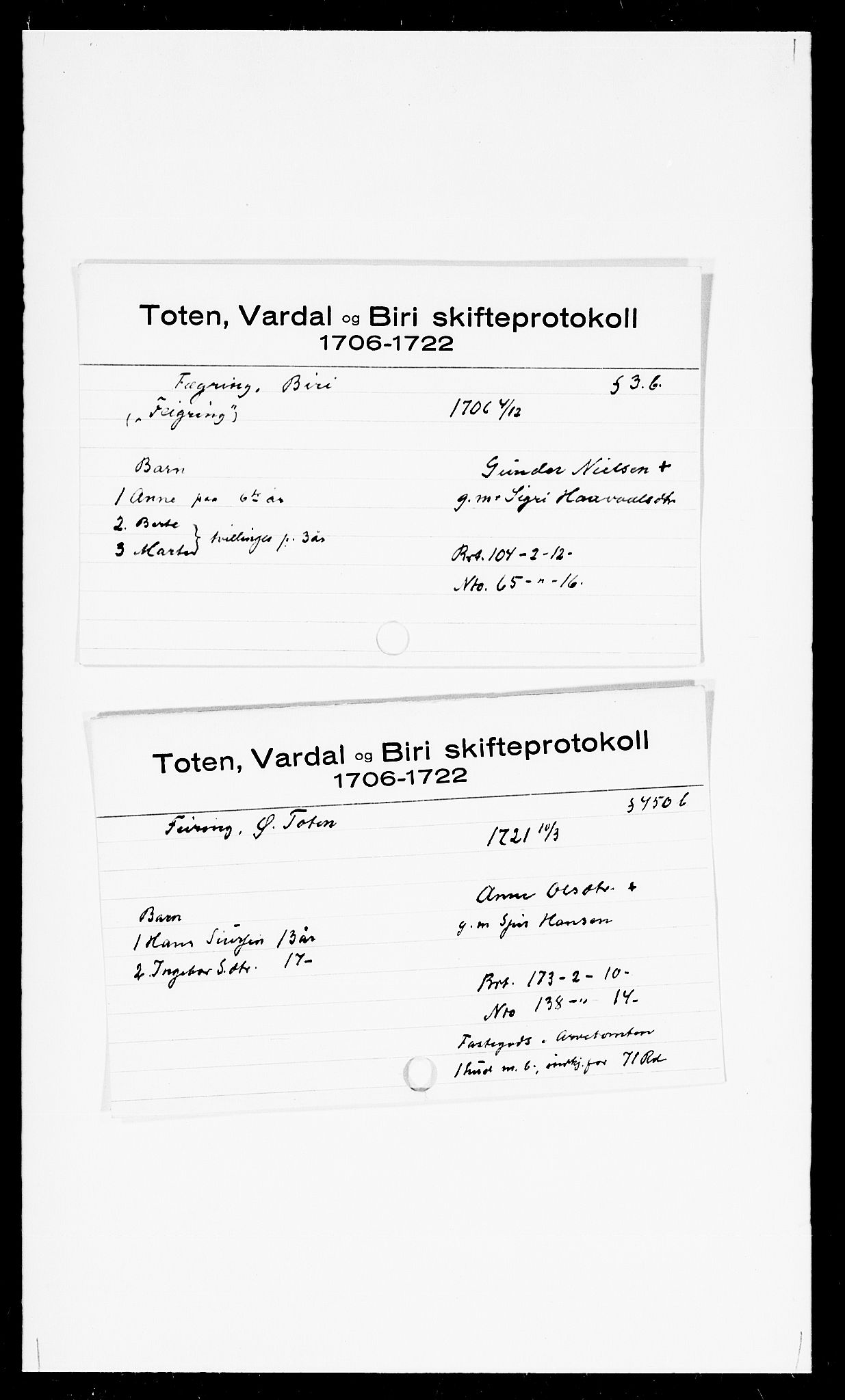 Toten tingrett, SAH/TING-006/J, 1657-1903, s. 25250