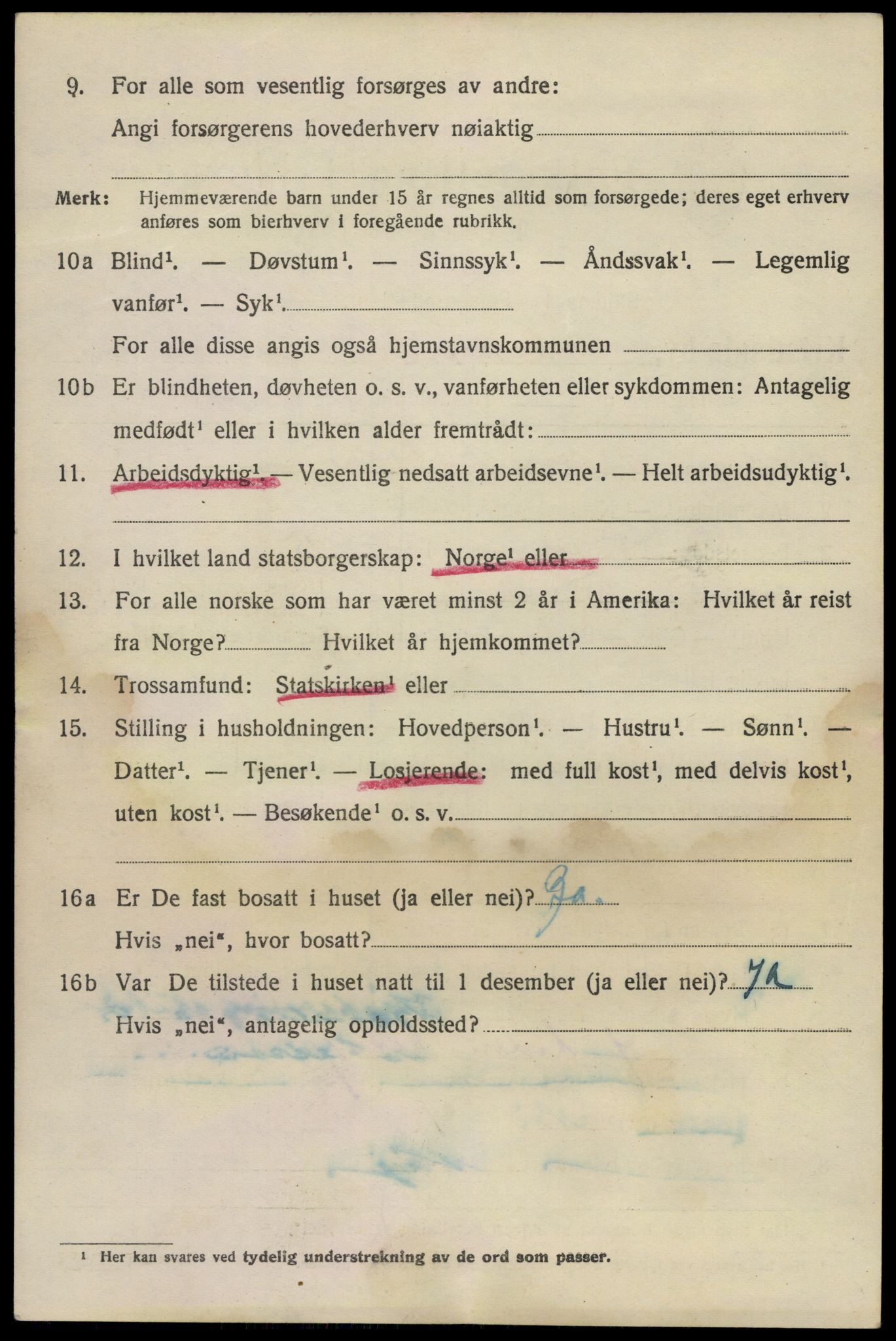 SAO, Folketelling 1920 for 0301 Kristiania kjøpstad, 1920, s. 140904