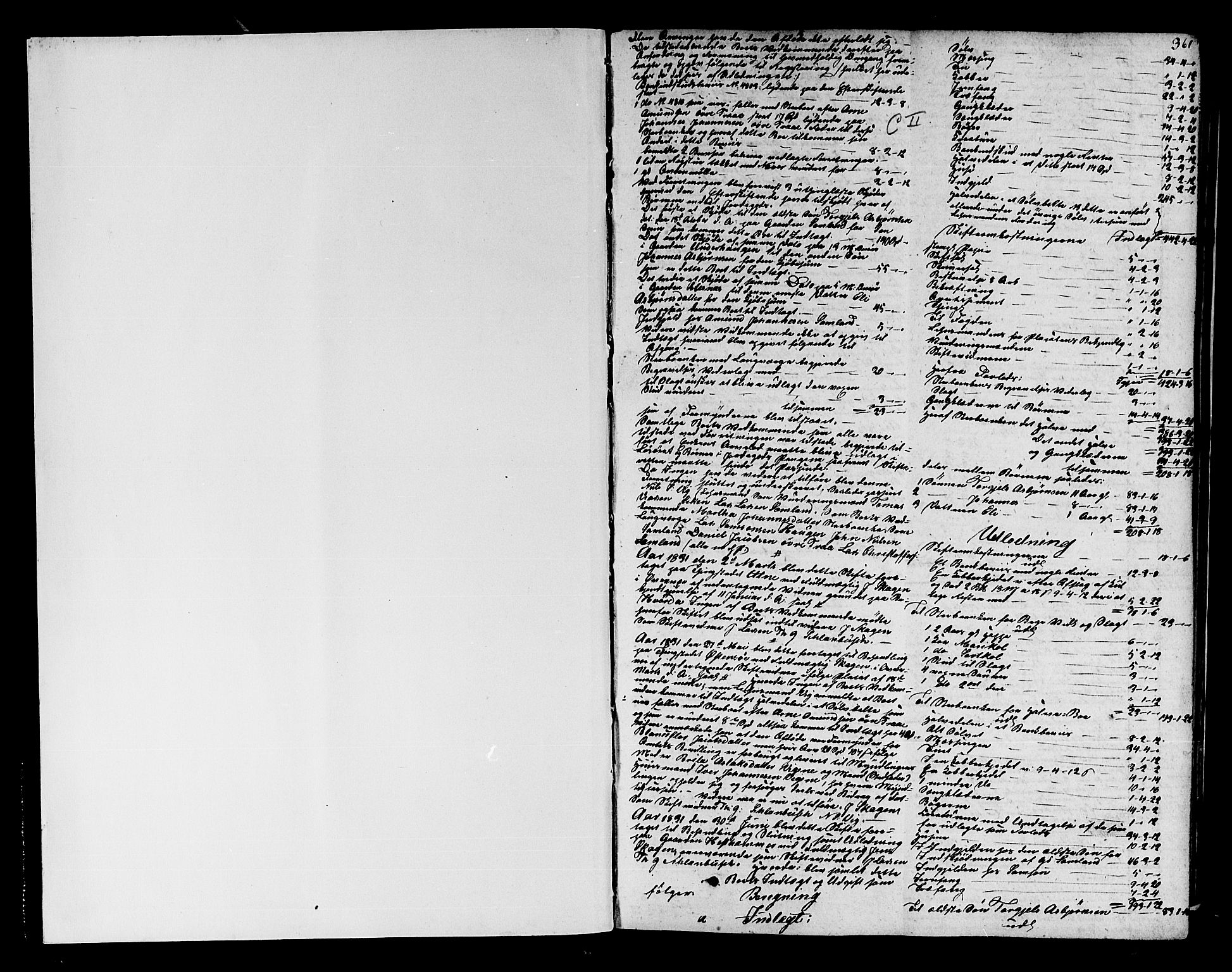 Hardanger og Voss sorenskriveri, SAB/A-2501/4/4A/4Ad/L0002b: Skifterettsprotokoll for Hardanger, 1830-1840, s. 361b-362a
