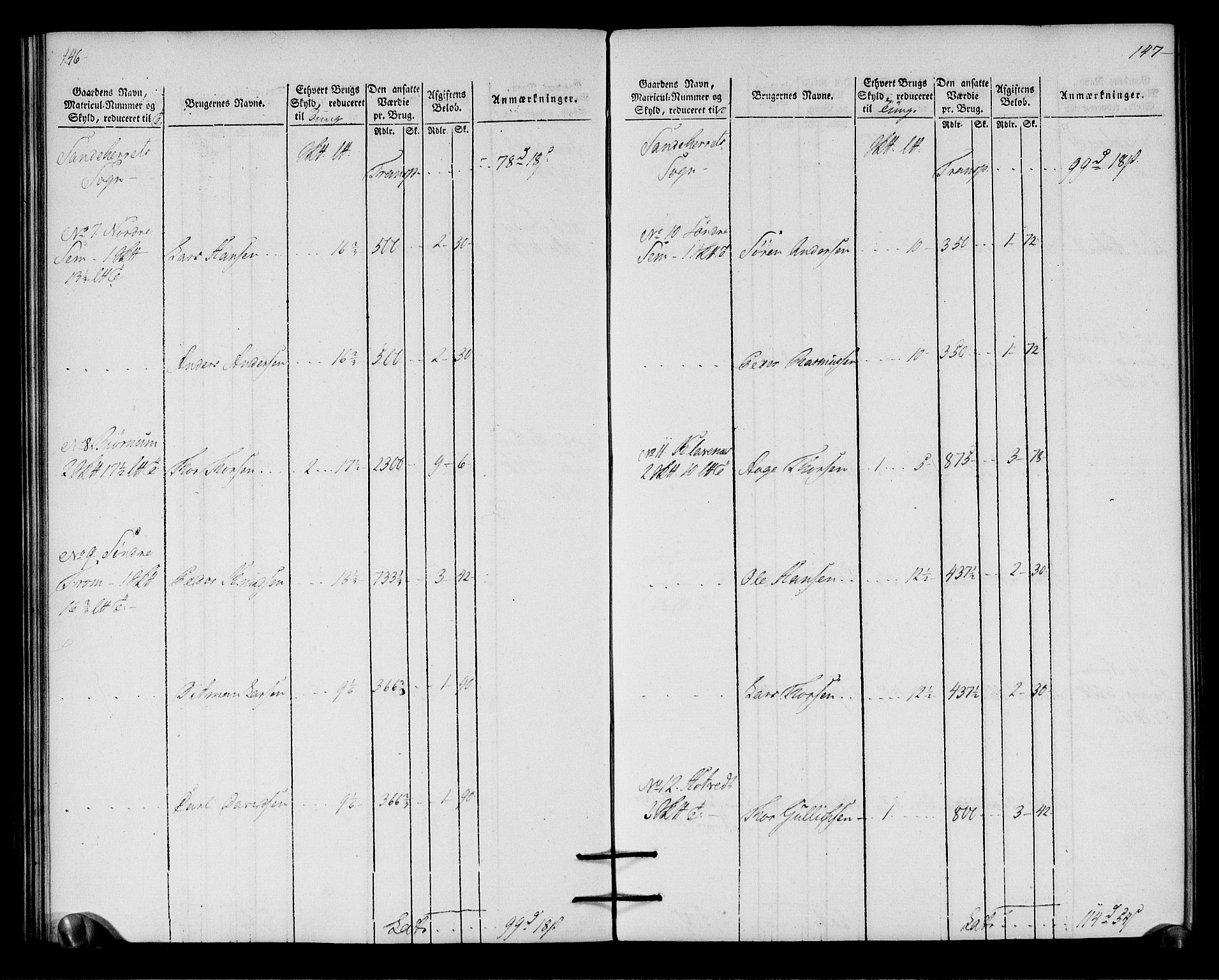 Rentekammeret inntil 1814, Realistisk ordnet avdeling, AV/RA-EA-4070/N/Ne/Nea/L0179: Larvik grevskap. Oppebørselsregister, 1803, s. 76