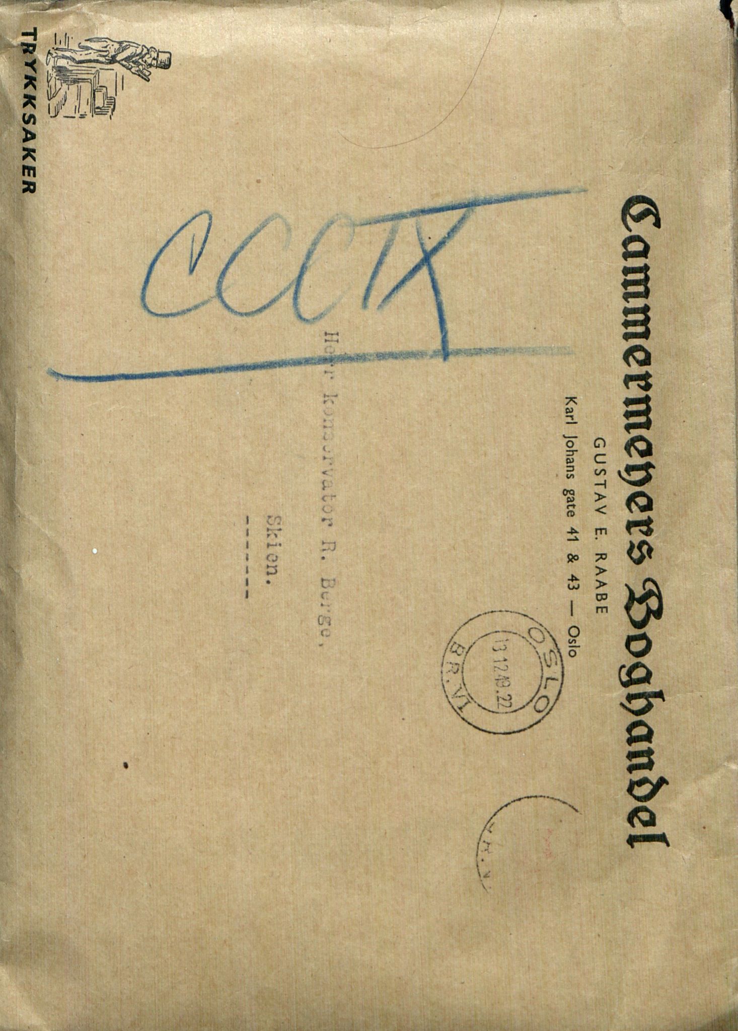 Rikard Berge, TEMU/TGM-A-1003/F/L0008/0010: 300-340 / 309 Oppskrifter, 1912