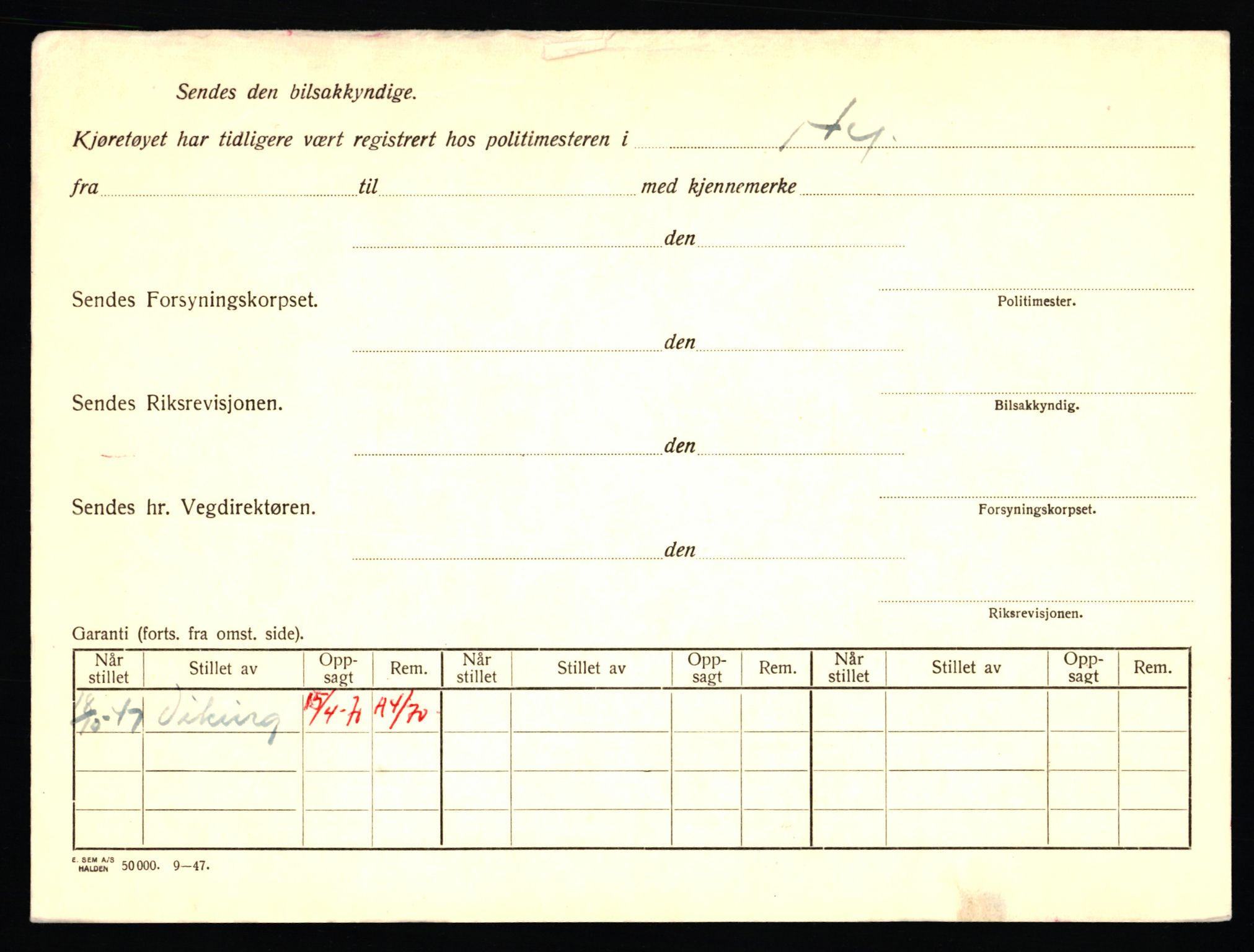 Stavanger trafikkstasjon, AV/SAST-A-101942/0/F/L0031: L-17000 - L-17599, 1930-1971, s. 1974