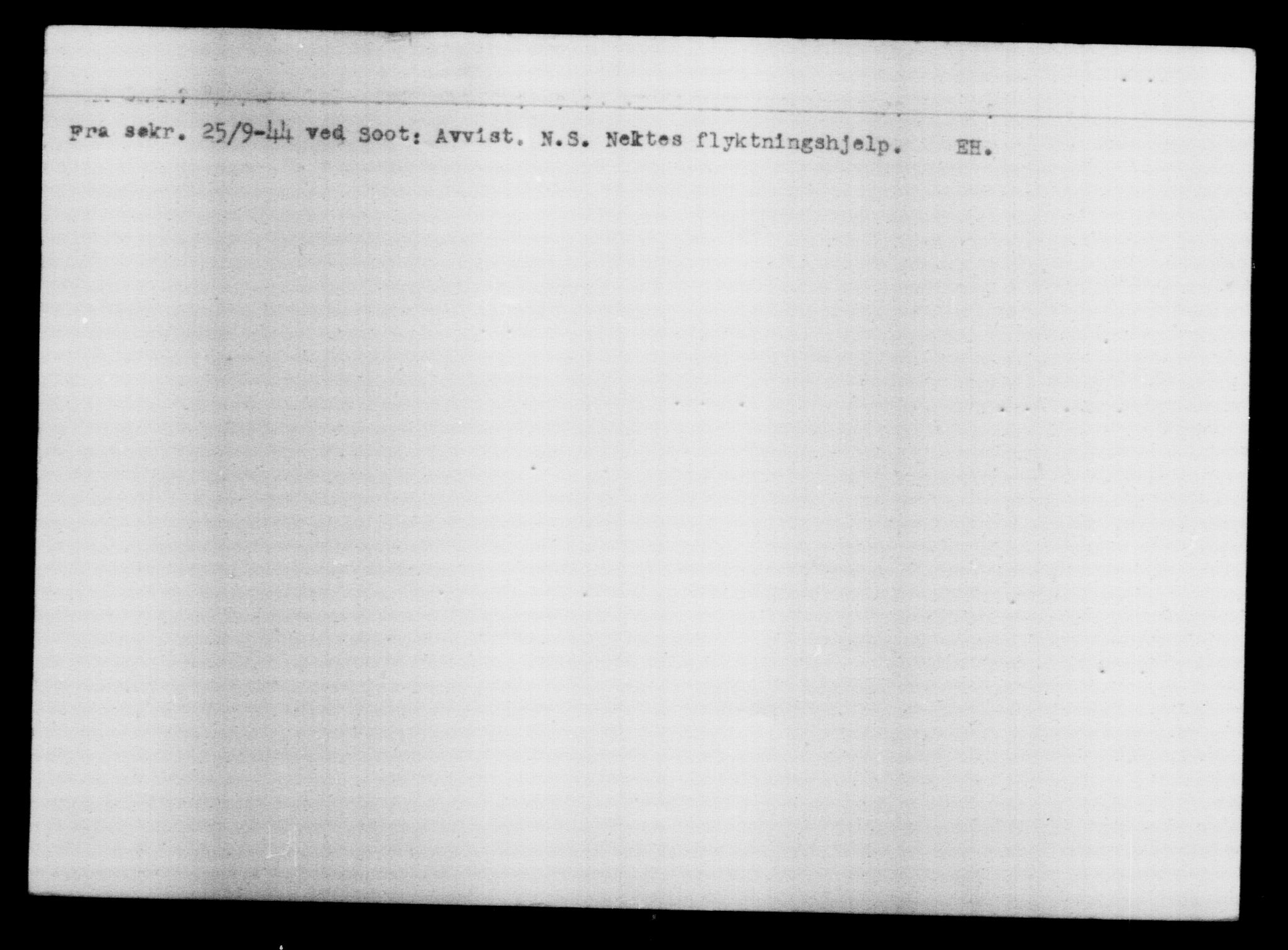 Den Kgl. Norske Legasjons Flyktningskontor, AV/RA-S-6753/V/Va/L0013: Kjesäterkartoteket.  Flyktningenr. 31500-34731, 1940-1945, s. 288