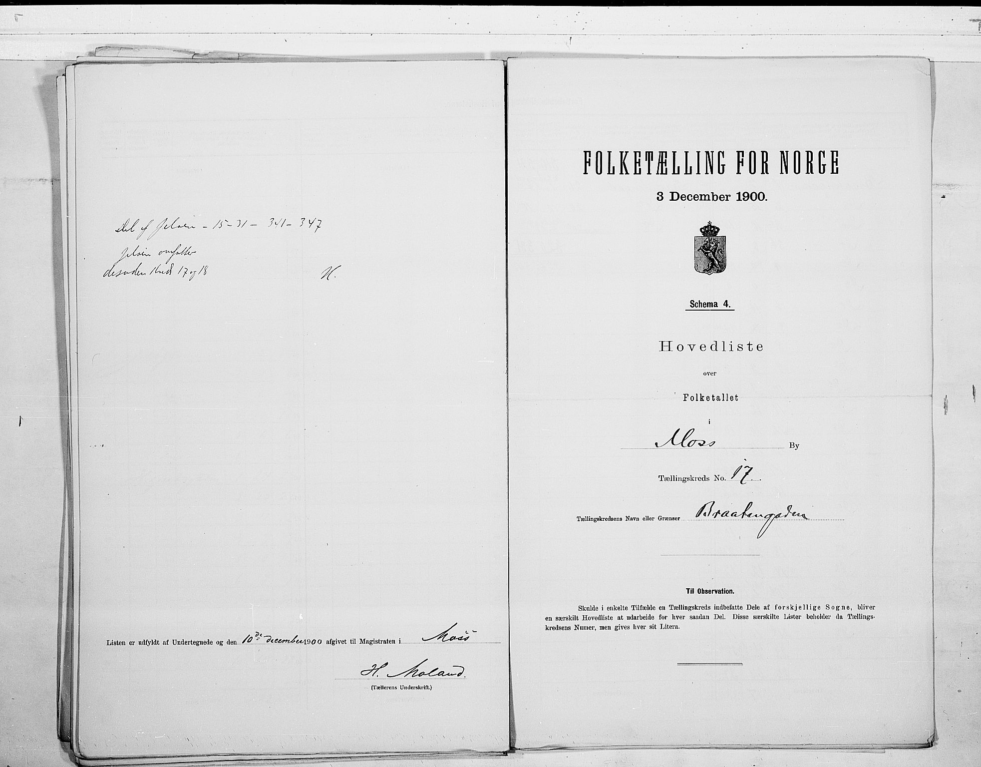 SAO, Folketelling 1900 for 0104 Moss kjøpstad, 1900, s. 36