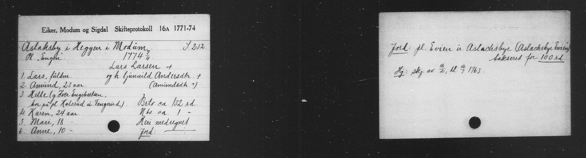 Eiker, Modum og Sigdal sorenskriveri, AV/SAKO-A-123/H, 1676-1828, s. 61