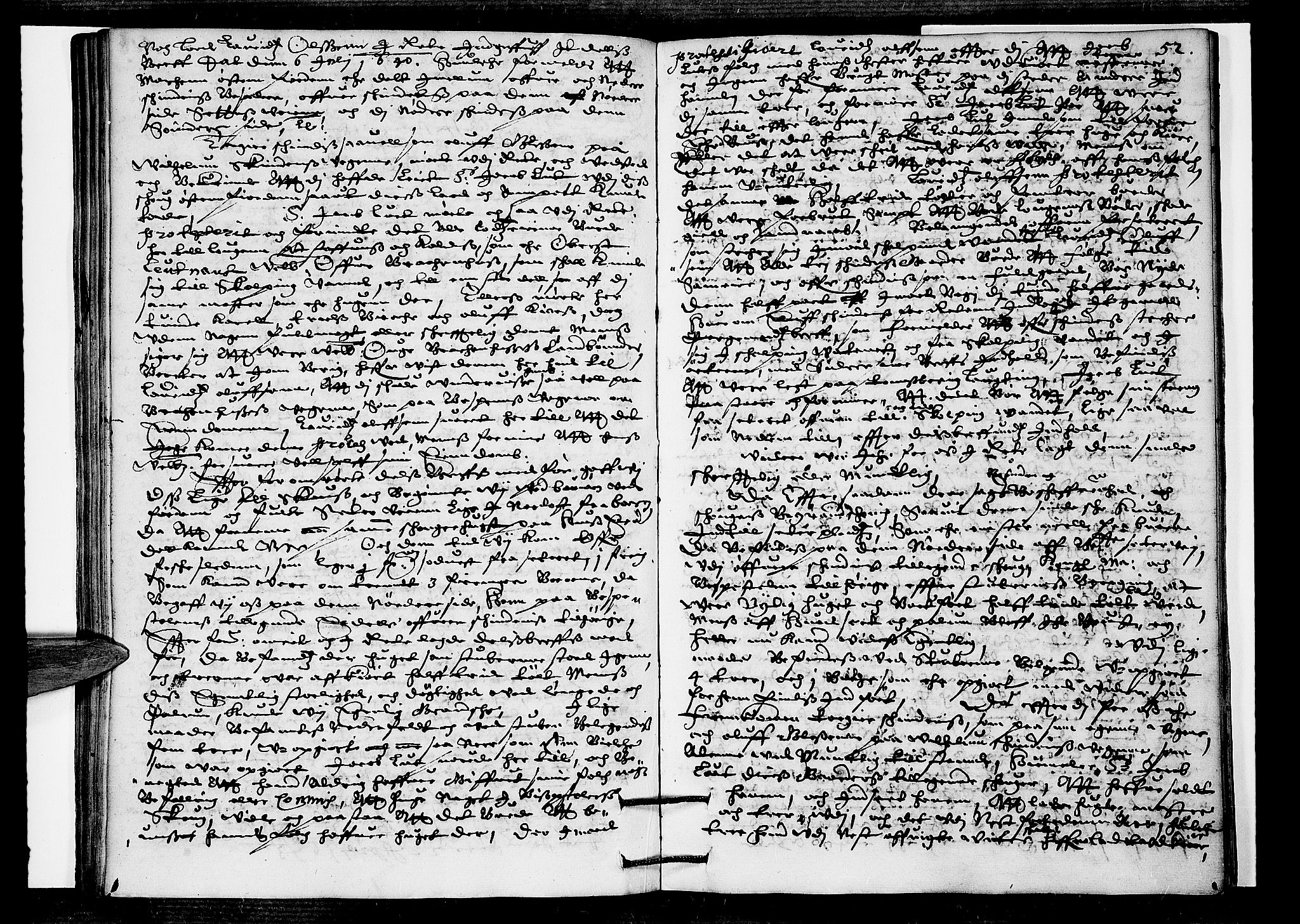 Eiker, Modum og Sigdal sorenskriveri, AV/SAKO-A-123/F/Fa/Faa/L0038: Tingbok, 1673, s. 52