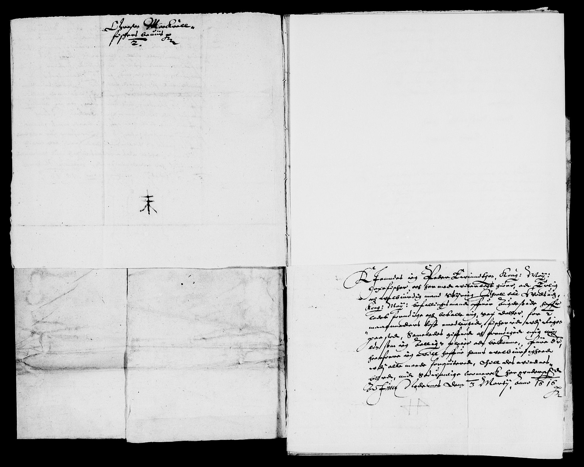 Rentekammeret inntil 1814, Reviderte regnskaper, Lensregnskaper, AV/RA-EA-5023/R/Rb/Rbq/L0008: Nedenes len. Mandals len. Råbyggelag., 1615-1617