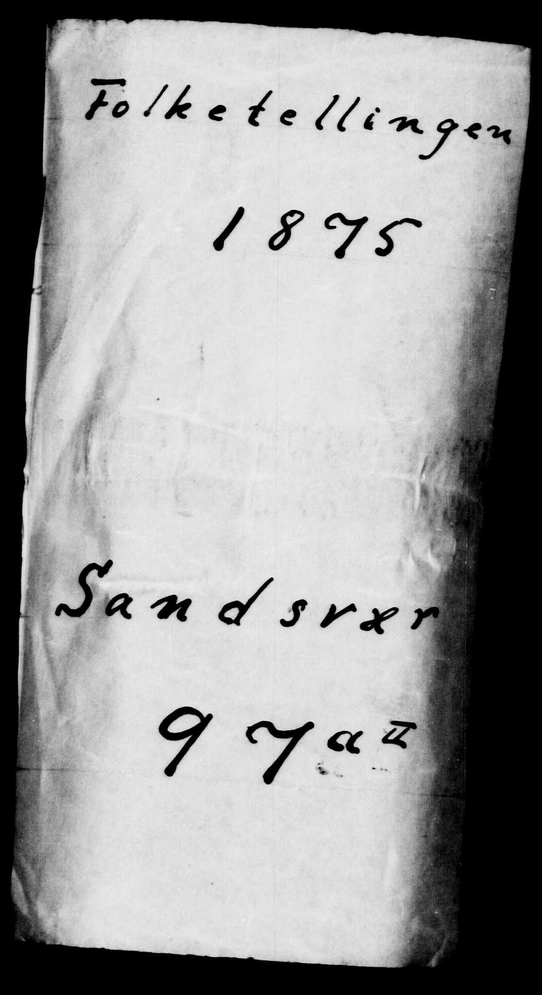 SAKO, Folketelling 1875 for 0629P Sandsvær prestegjeld, 1875, s. 1123