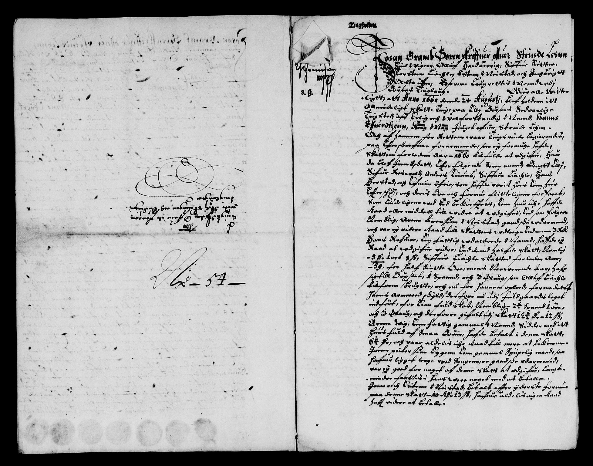 Rentekammeret inntil 1814, Reviderte regnskaper, Lensregnskaper, AV/RA-EA-5023/R/Rb/Rbw/L0143: Trondheim len, 1660-1661