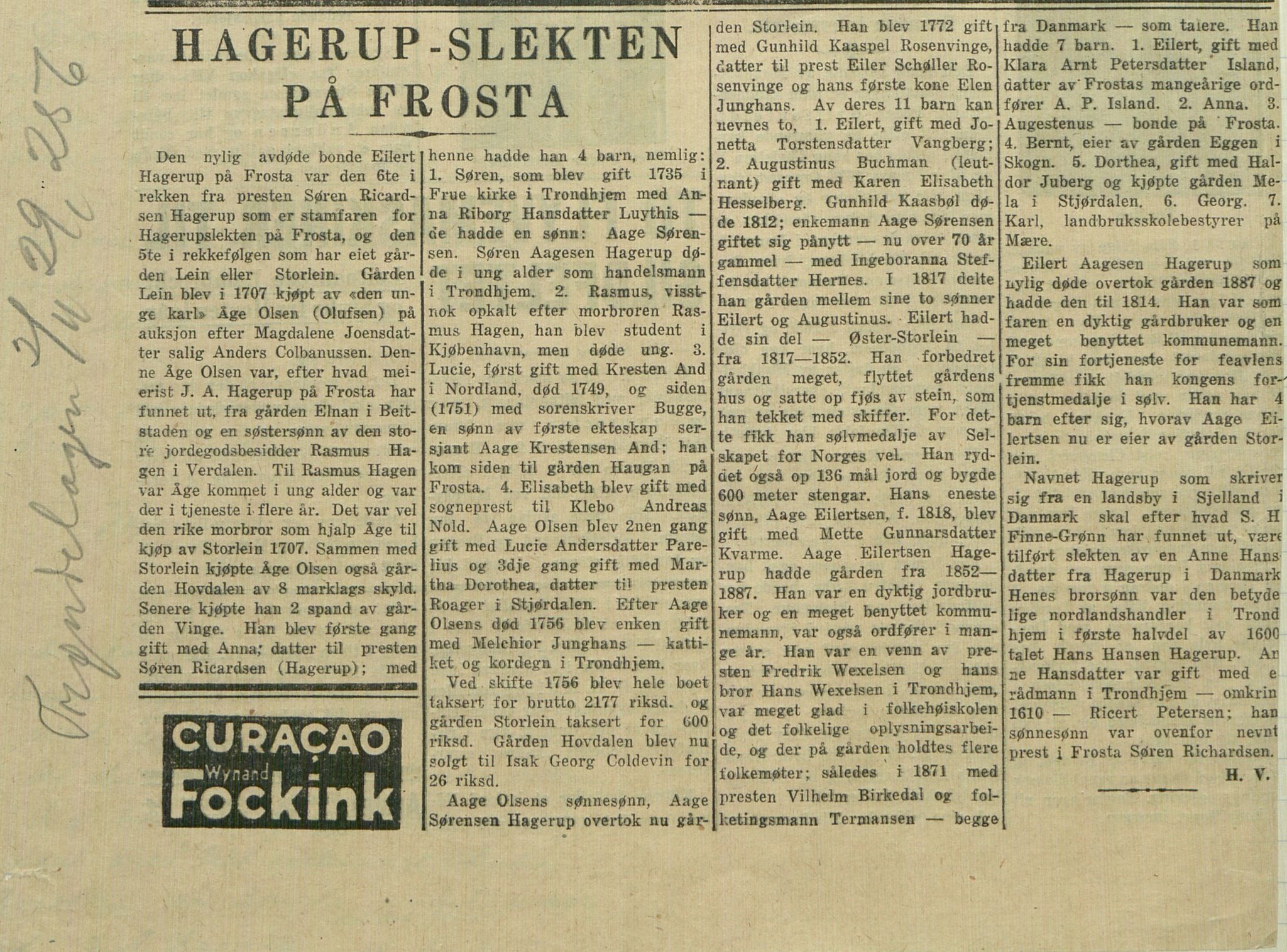 Rikard Berge, TEMU/TGM-A-1003/F/L0008/0035: 300-340 / 334 Oppskrifter av Gunnhild T. Kivle, J. A. Hagerup m.fl., 1916-1917, s. 96-97