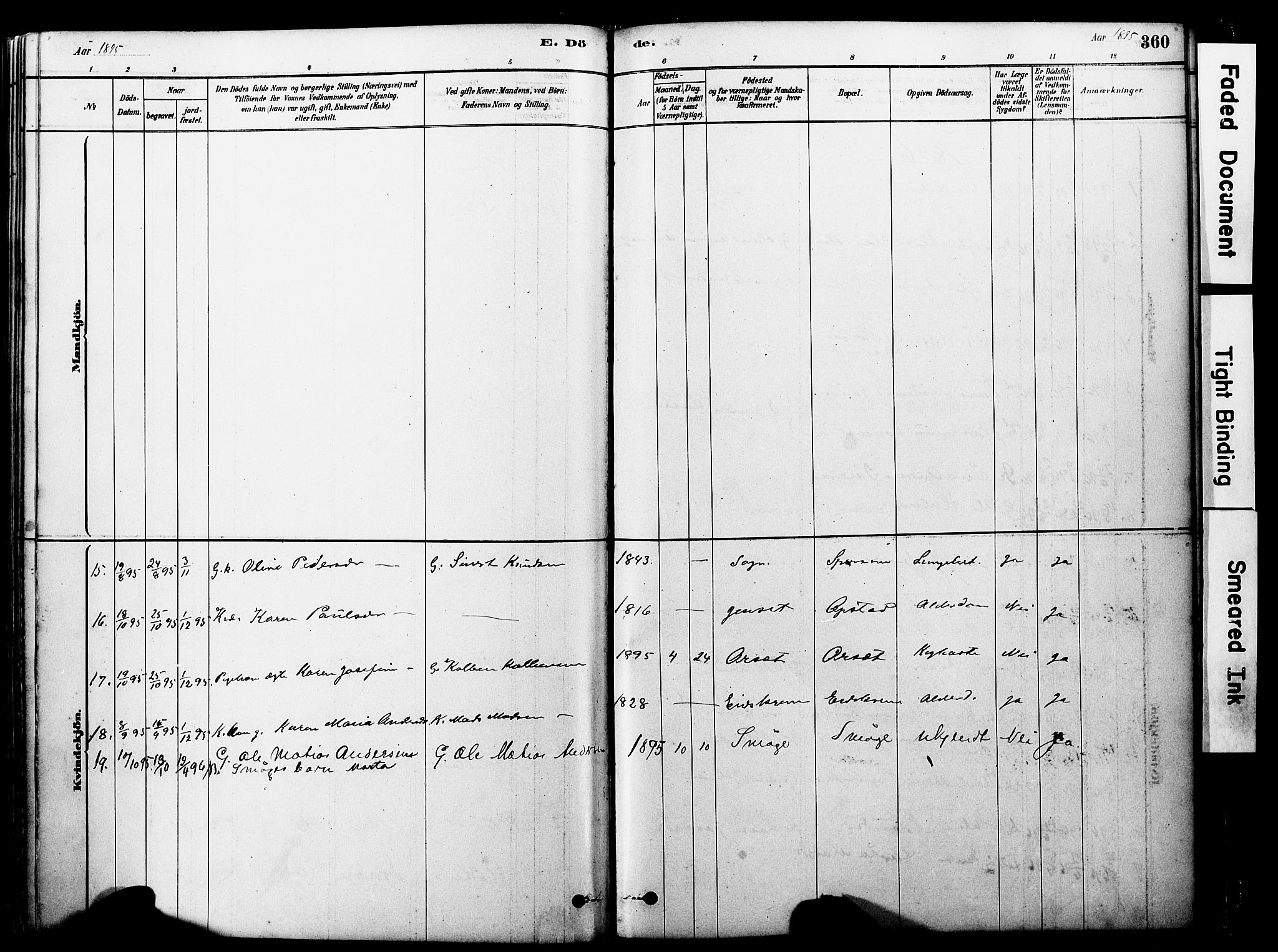 Ministerialprotokoller, klokkerbøker og fødselsregistre - Møre og Romsdal, SAT/A-1454/560/L0721: Ministerialbok nr. 560A05, 1878-1917, s. 360