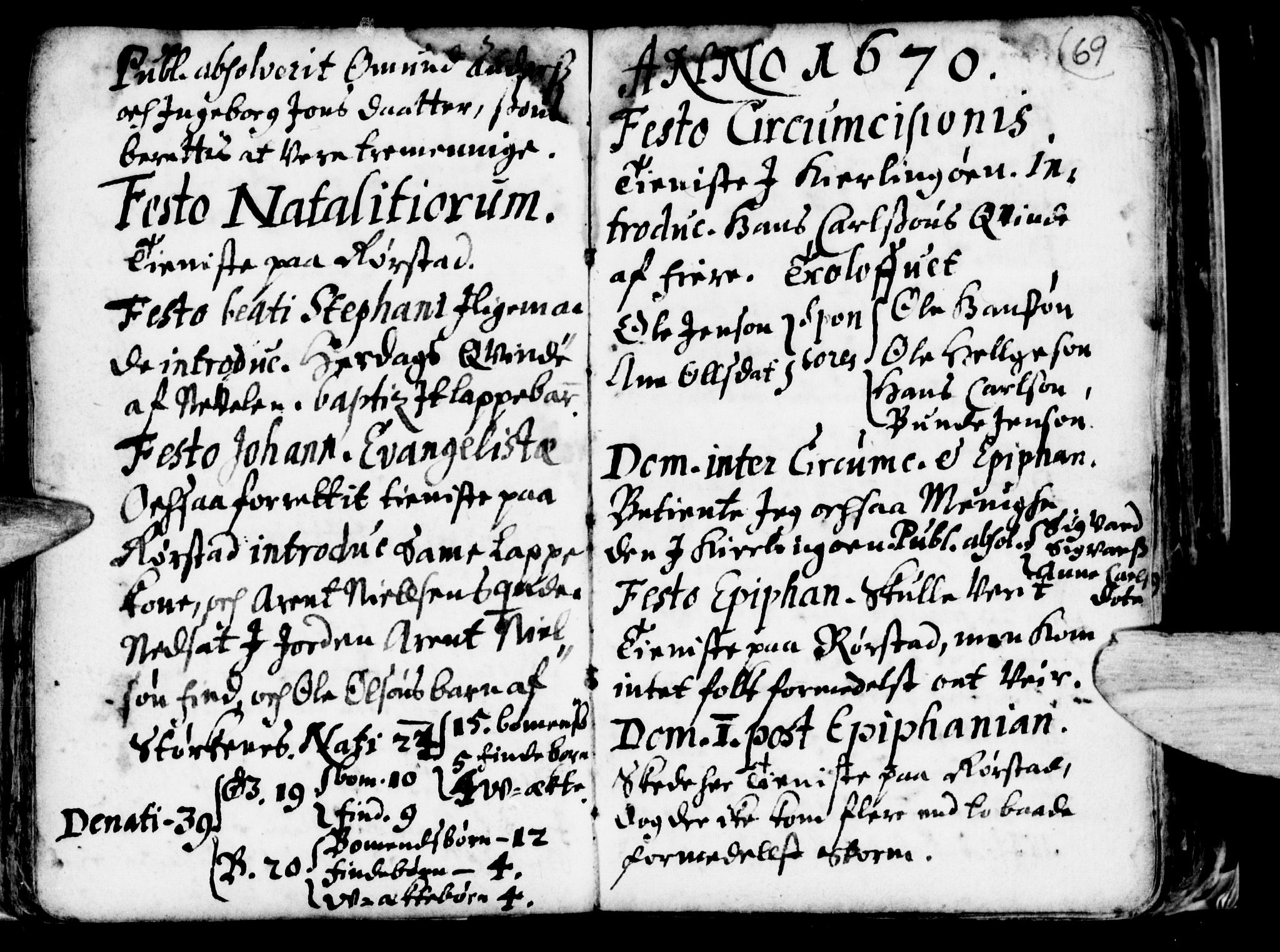 Ministerialprotokoller, klokkerbøker og fødselsregistre - Nordland, SAT/A-1459/853/L0762: Ministerialbok nr. 853A01, 1664-1688, s. 69