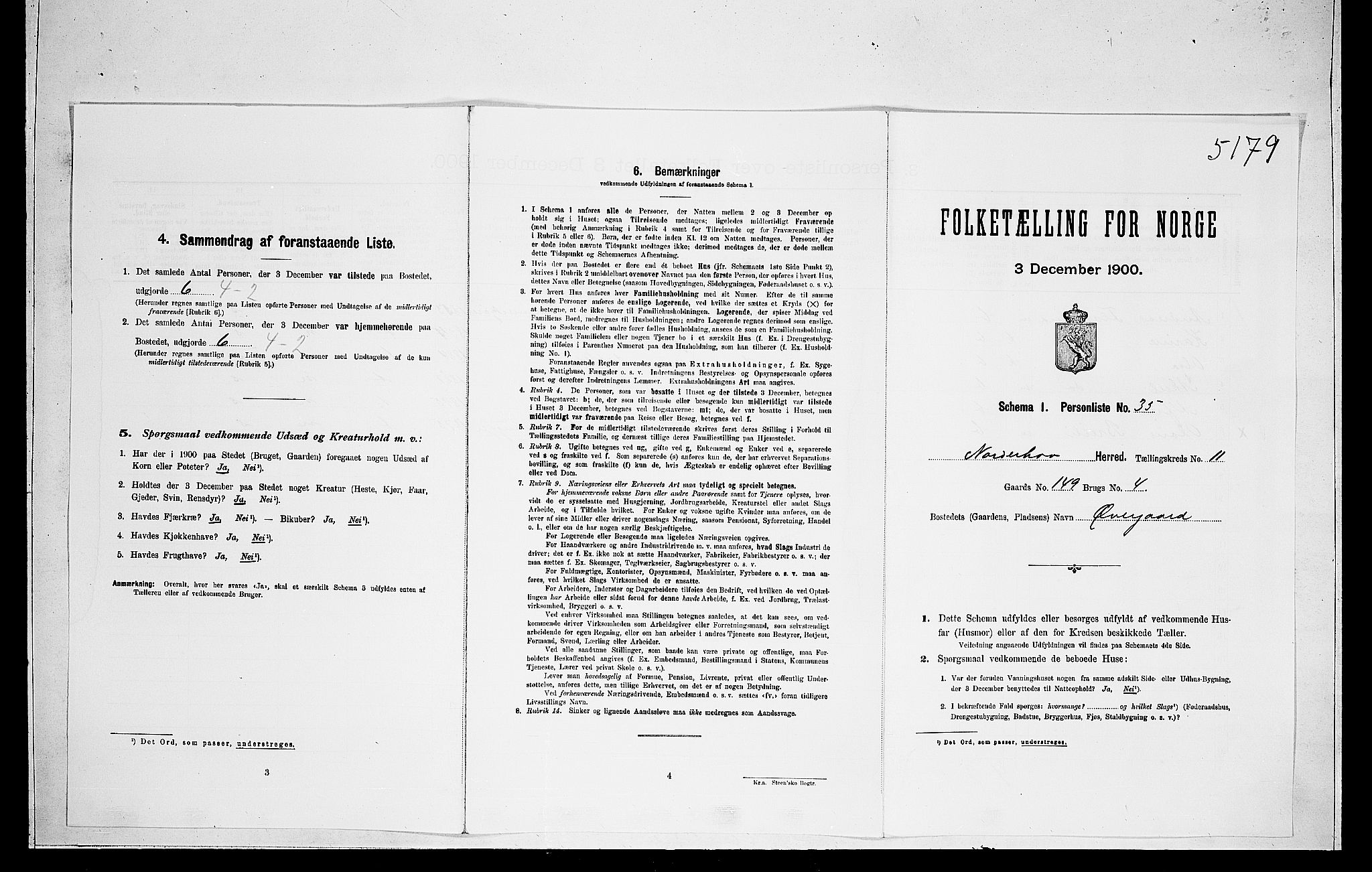 RA, Folketelling 1900 for 0613 Norderhov herred, 1900, s. 2534