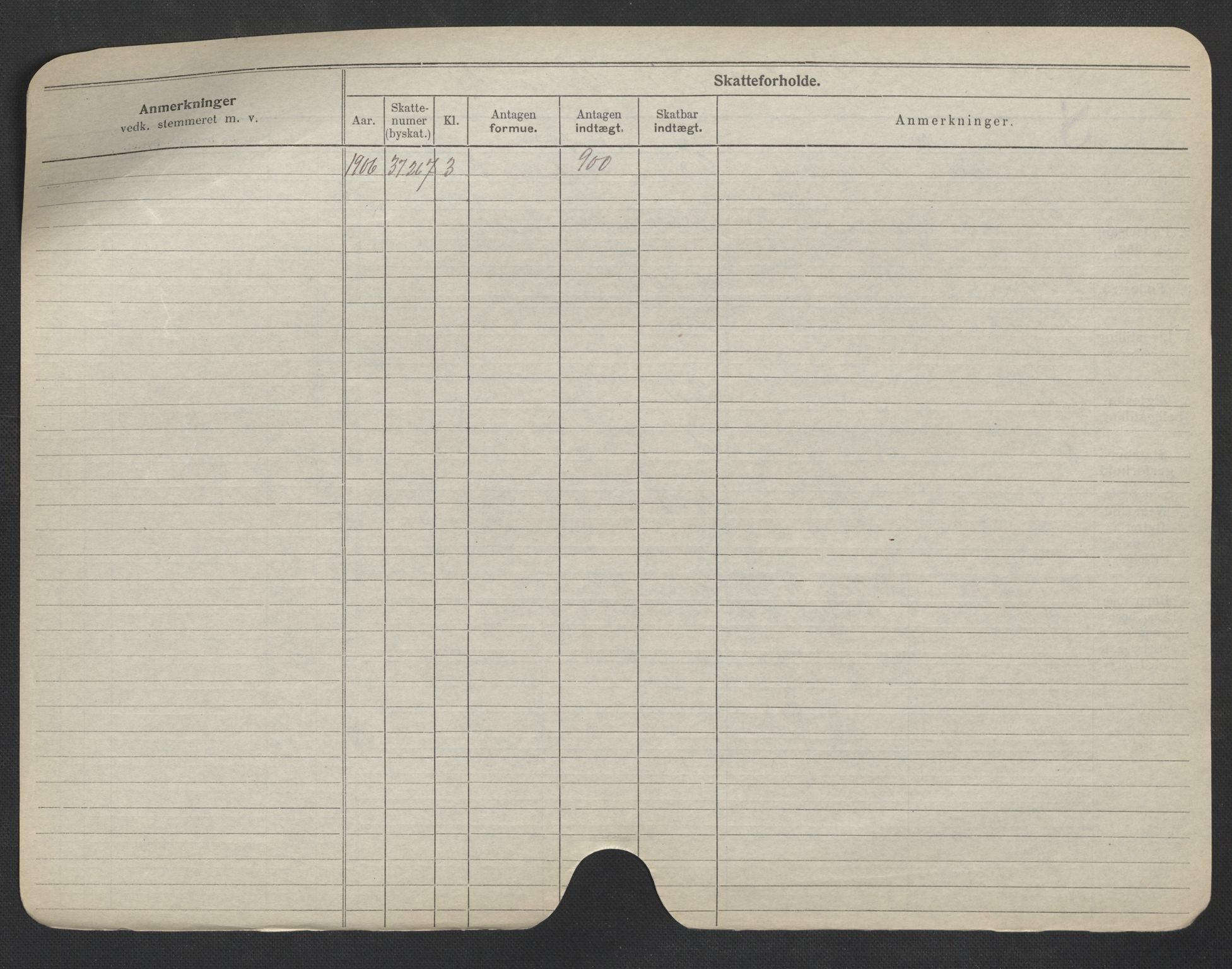 Oslo folkeregister, Registerkort, AV/SAO-A-11715/F/Fa/Fac/L0007: Menn, 1906-1914, s. 611b