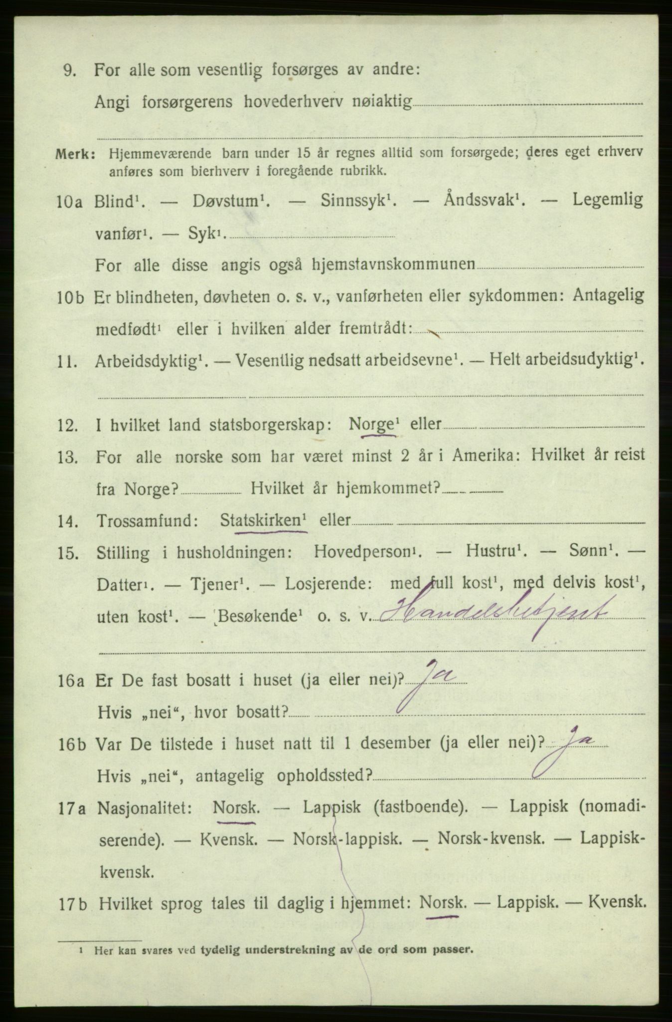 SATØ, Folketelling 1920 for 2018 Måsøy herred, 1920, s. 5063