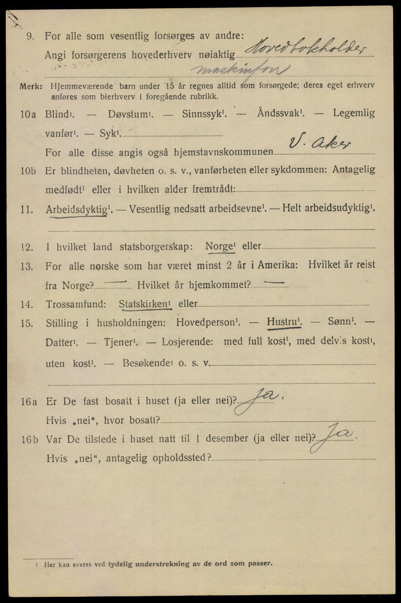 SAO, Folketelling 1920 for 0218 Aker herred, 1920, s. 125689