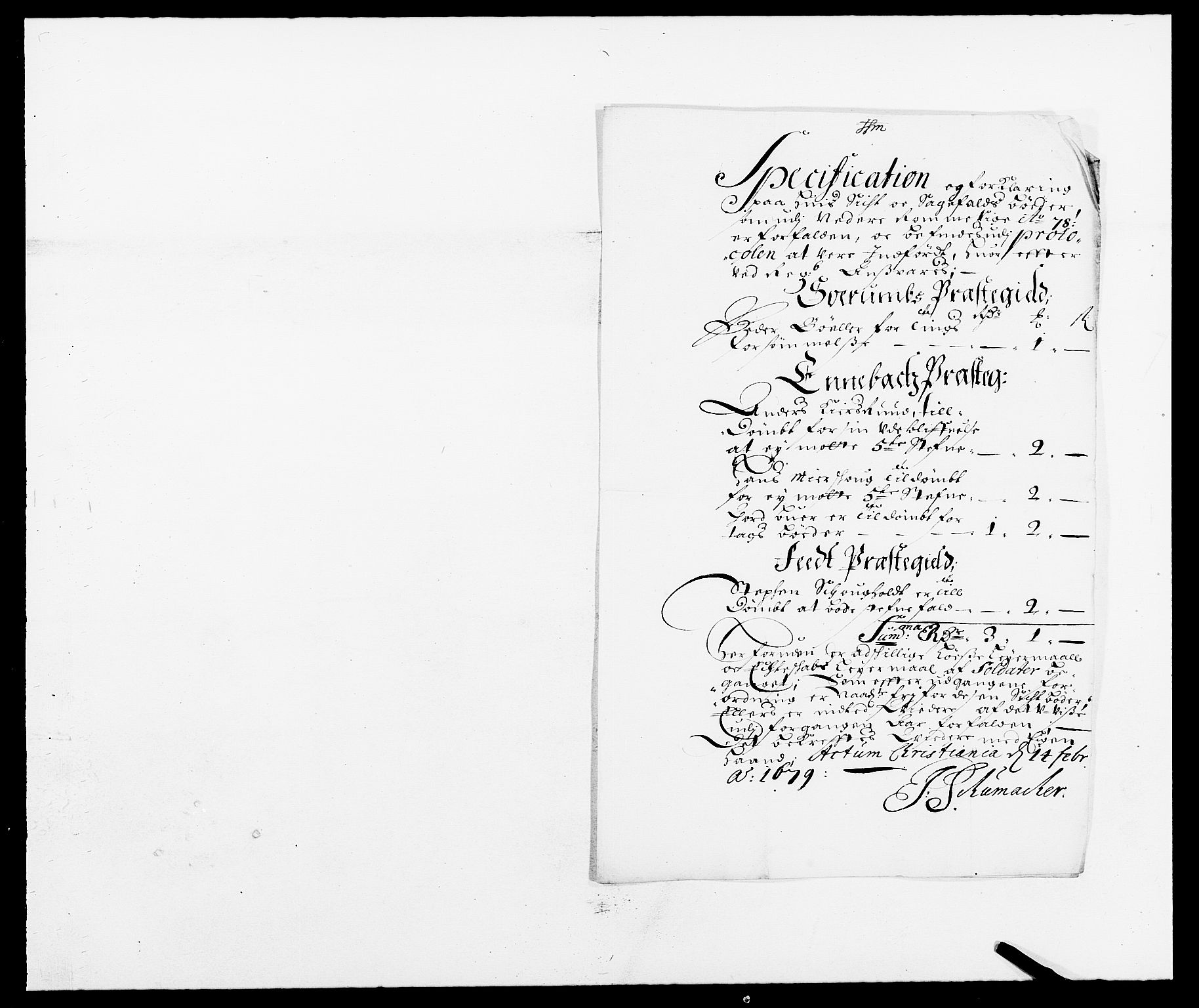 Rentekammeret inntil 1814, Reviderte regnskaper, Fogderegnskap, AV/RA-EA-4092/R11/L0567: Fogderegnskap Nedre Romerike, 1678, s. 269