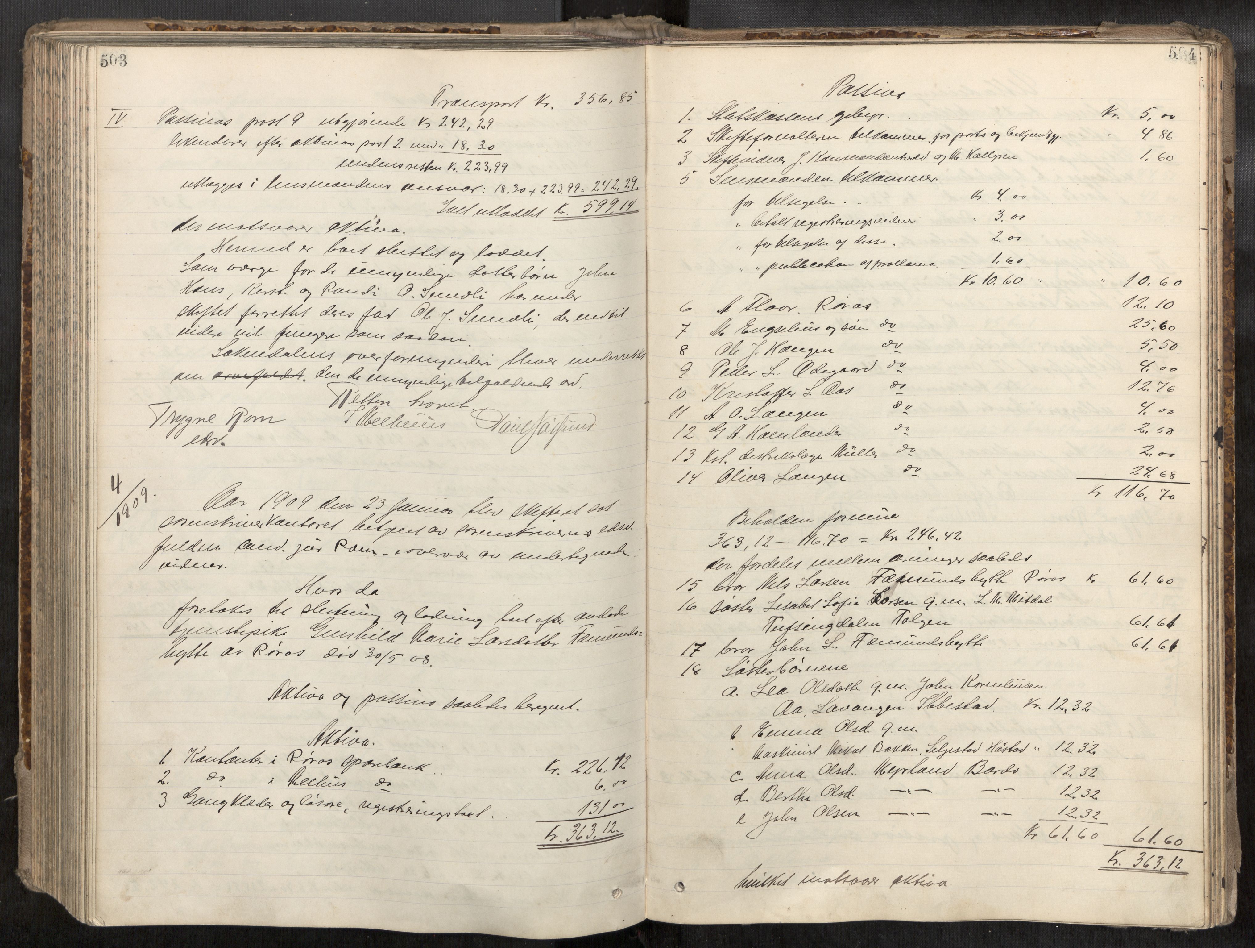 Gauldal sorenskriveri, AV/SAT-A-0014/1/3/3A/L0016: Skifteslutningsprotokoll  3, 1902-1909, s. 503-504