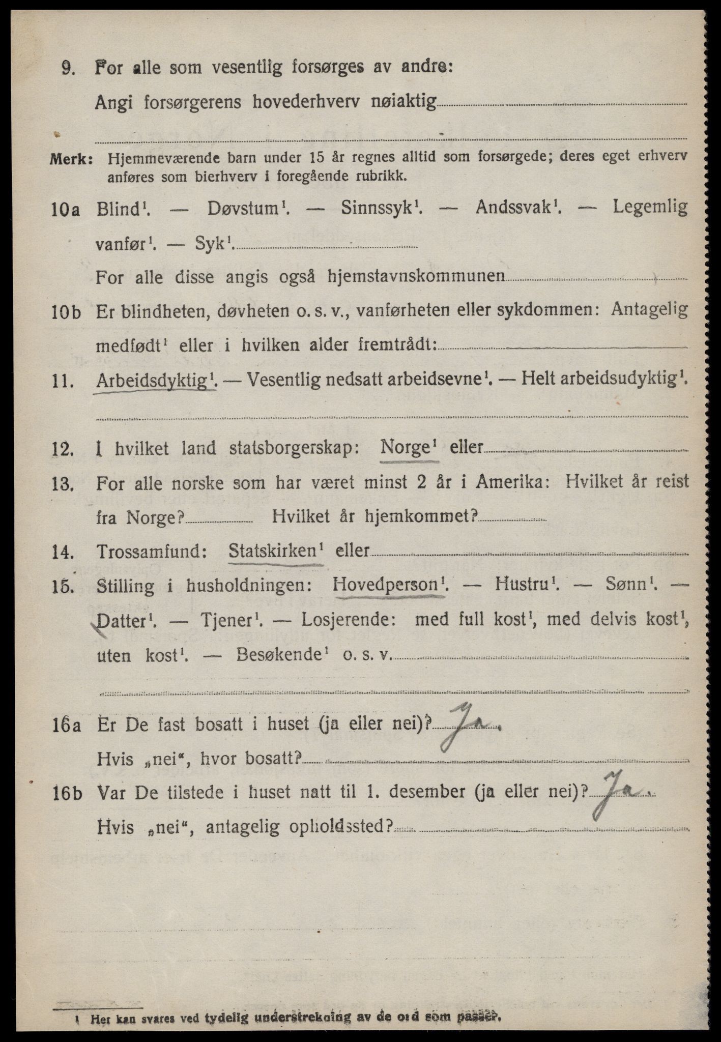 SAT, Folketelling 1920 for 1530 Vatne herred, 1920, s. 1425