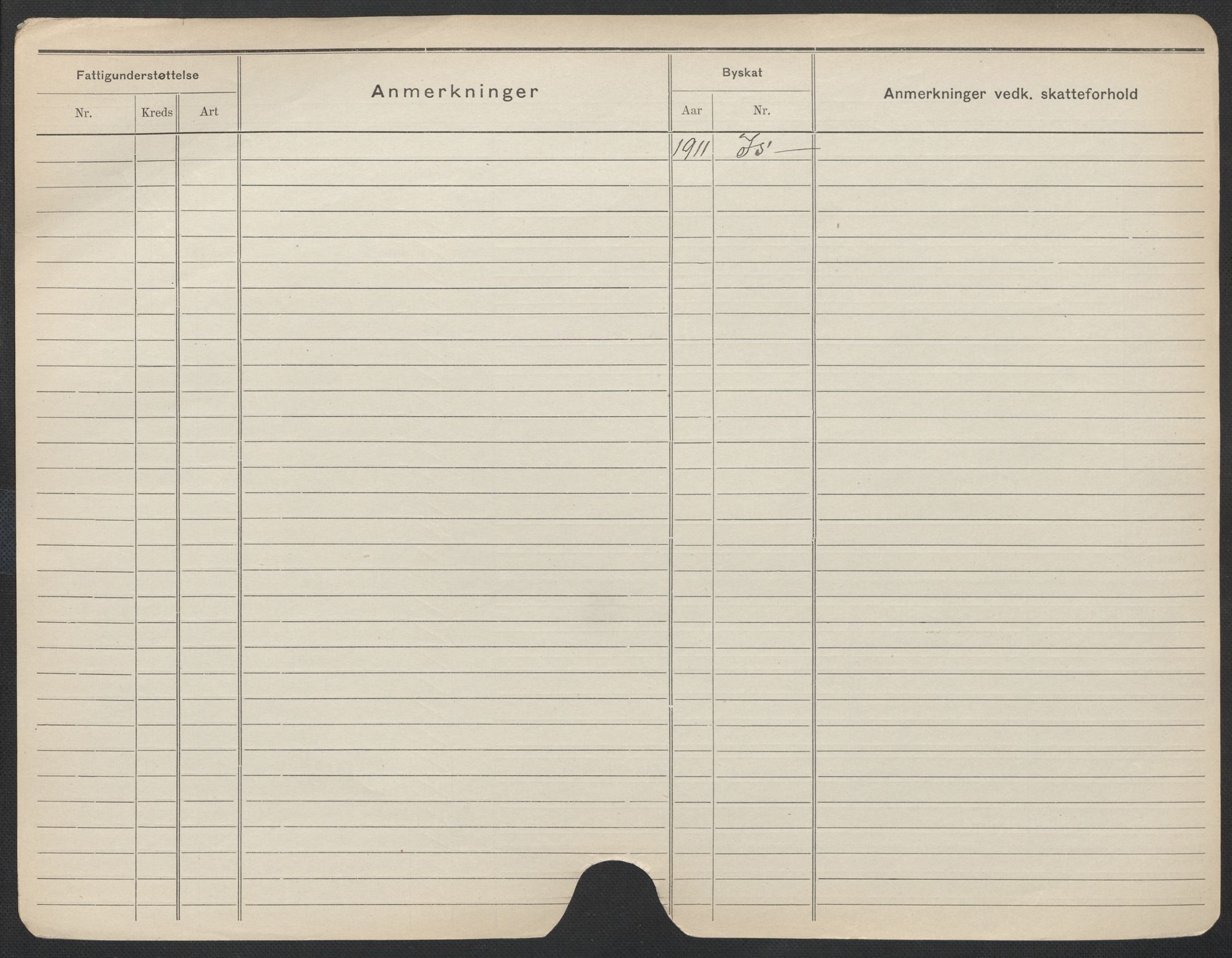 Oslo folkeregister, Registerkort, SAO/A-11715/F/Fa/Fac/L0012: Kvinner, 1906-1914, s. 849b