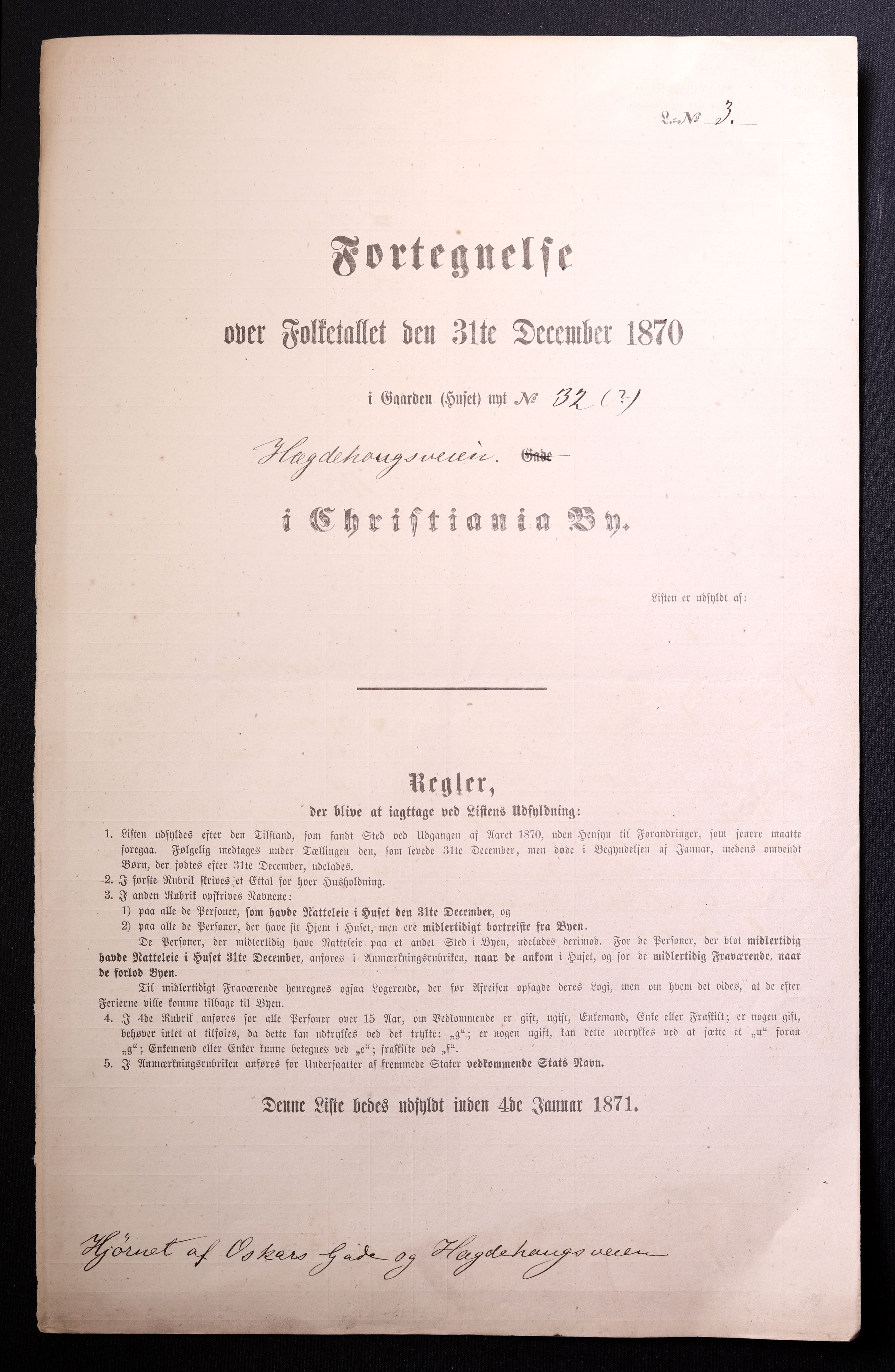 RA, Folketelling 1870 for 0301 Kristiania kjøpstad, 1870, s. 1276