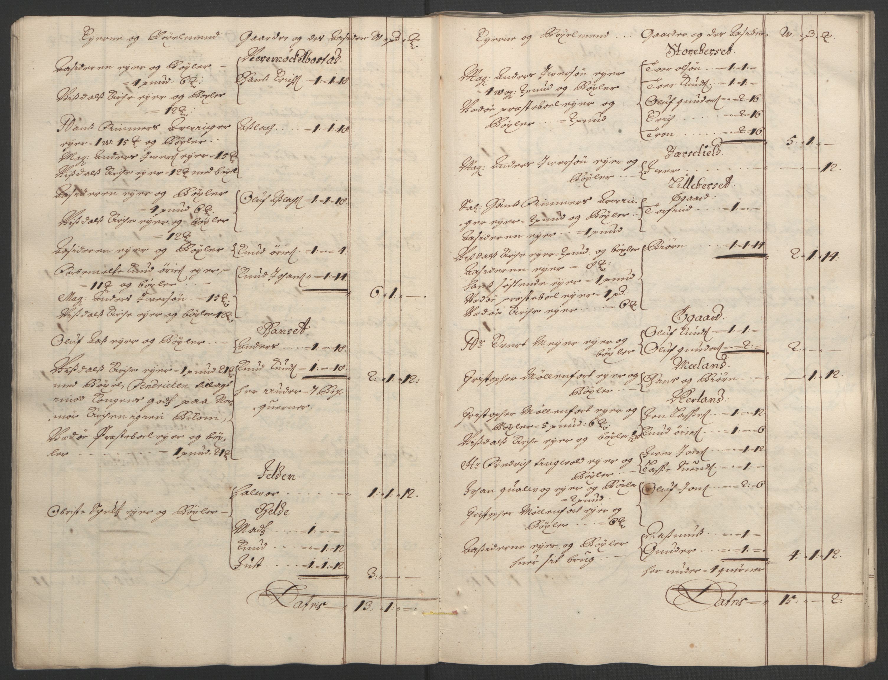 Rentekammeret inntil 1814, Reviderte regnskaper, Fogderegnskap, RA/EA-4092/R55/L3651: Fogderegnskap Romsdal, 1693-1694, s. 25