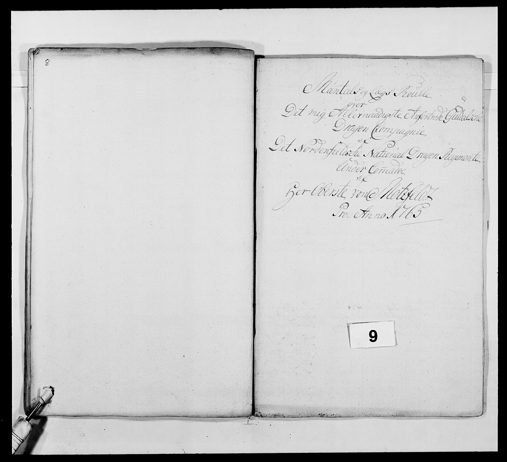 Kommanderende general (KG I) med Det norske krigsdirektorium, AV/RA-EA-5419/E/Ea/L0483: Nordafjelske dragonregiment, 1765-1767, s. 194