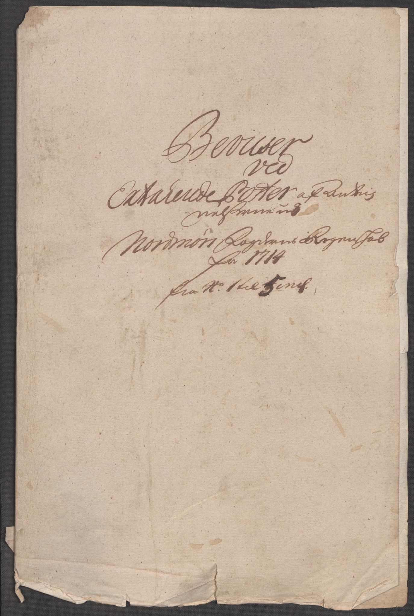 Rentekammeret inntil 1814, Reviderte regnskaper, Fogderegnskap, RA/EA-4092/R56/L3748: Fogderegnskap Nordmøre, 1714-1715, s. 298