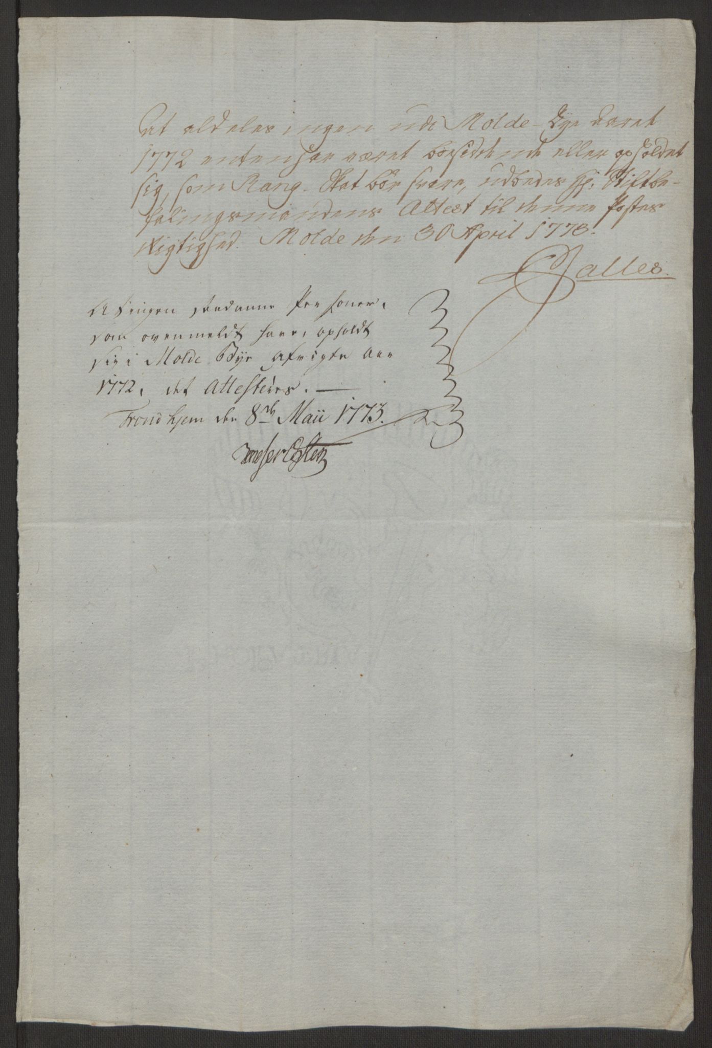 Rentekammeret inntil 1814, Reviderte regnskaper, Byregnskaper, AV/RA-EA-4066/R/Rq/L0487/0004: [Q1] Kontribusjonsregnskap / Ekstraskatt, 1762-1772, s. 221
