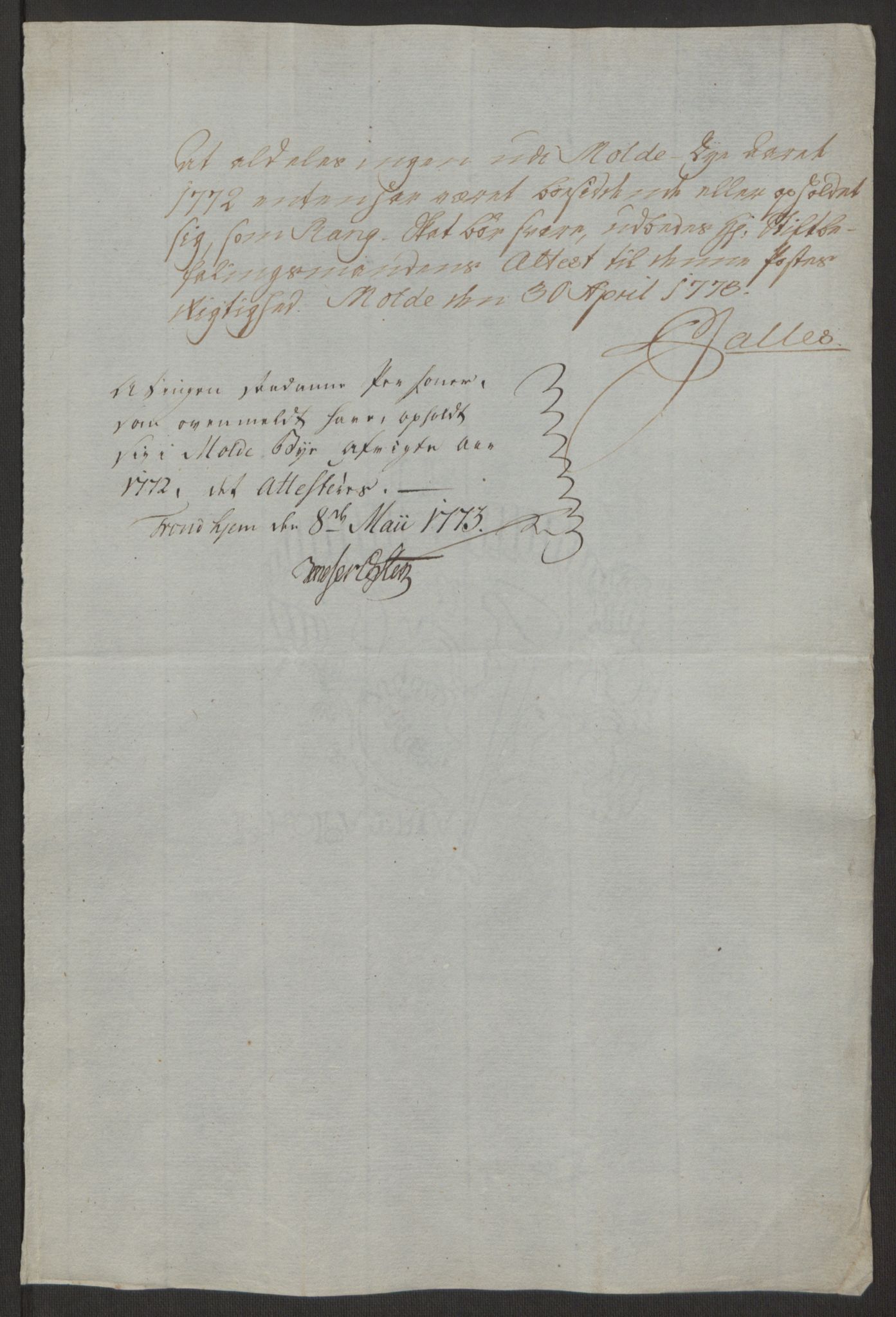 Rentekammeret inntil 1814, Reviderte regnskaper, Byregnskaper, RA/EA-4066/R/Rq/L0487/0004: [Q1] Kontribusjonsregnskap / Ekstraskatt, 1762-1772, s. 221