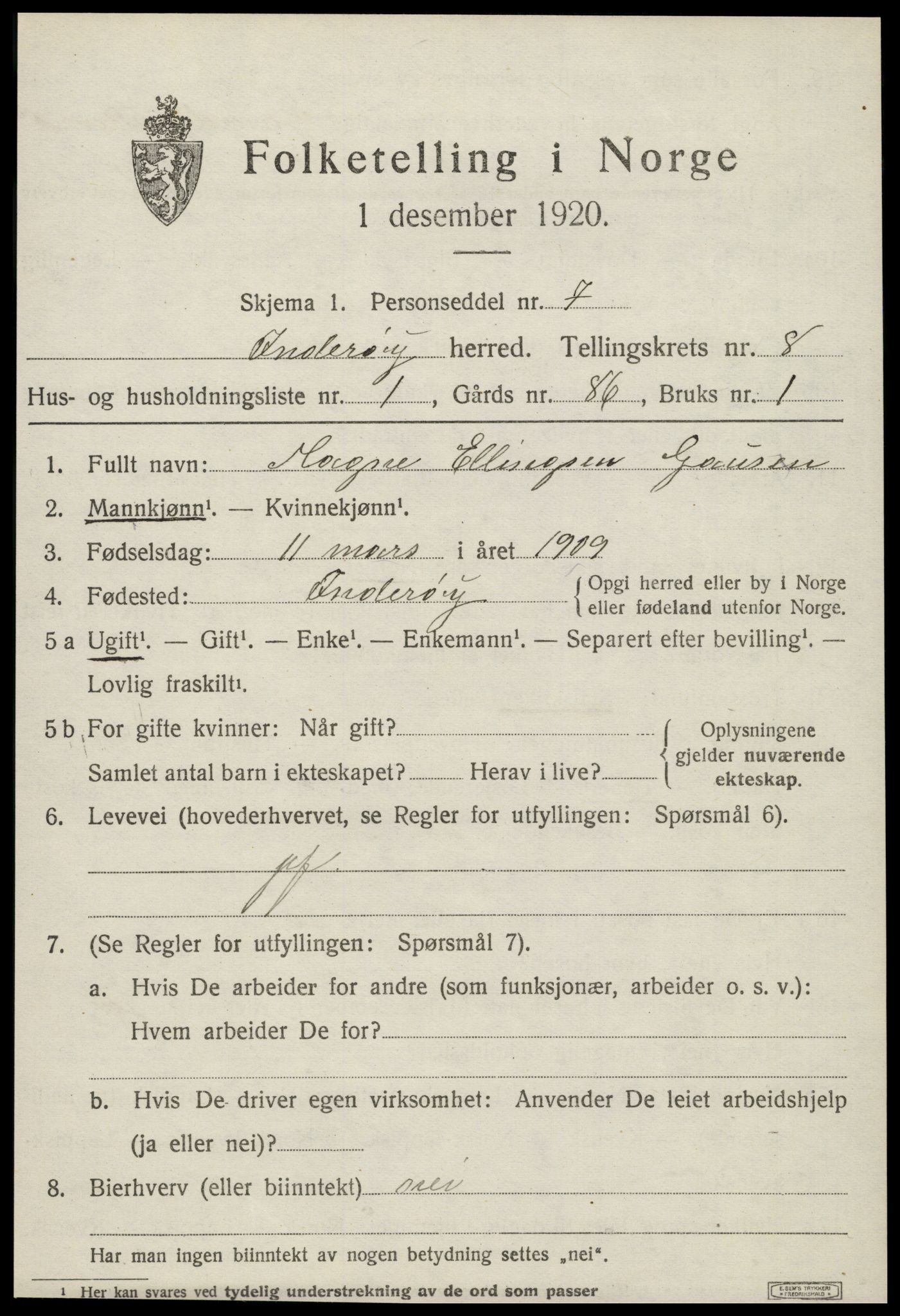 SAT, Folketelling 1920 for 1729 Inderøy herred, 1920, s. 5615