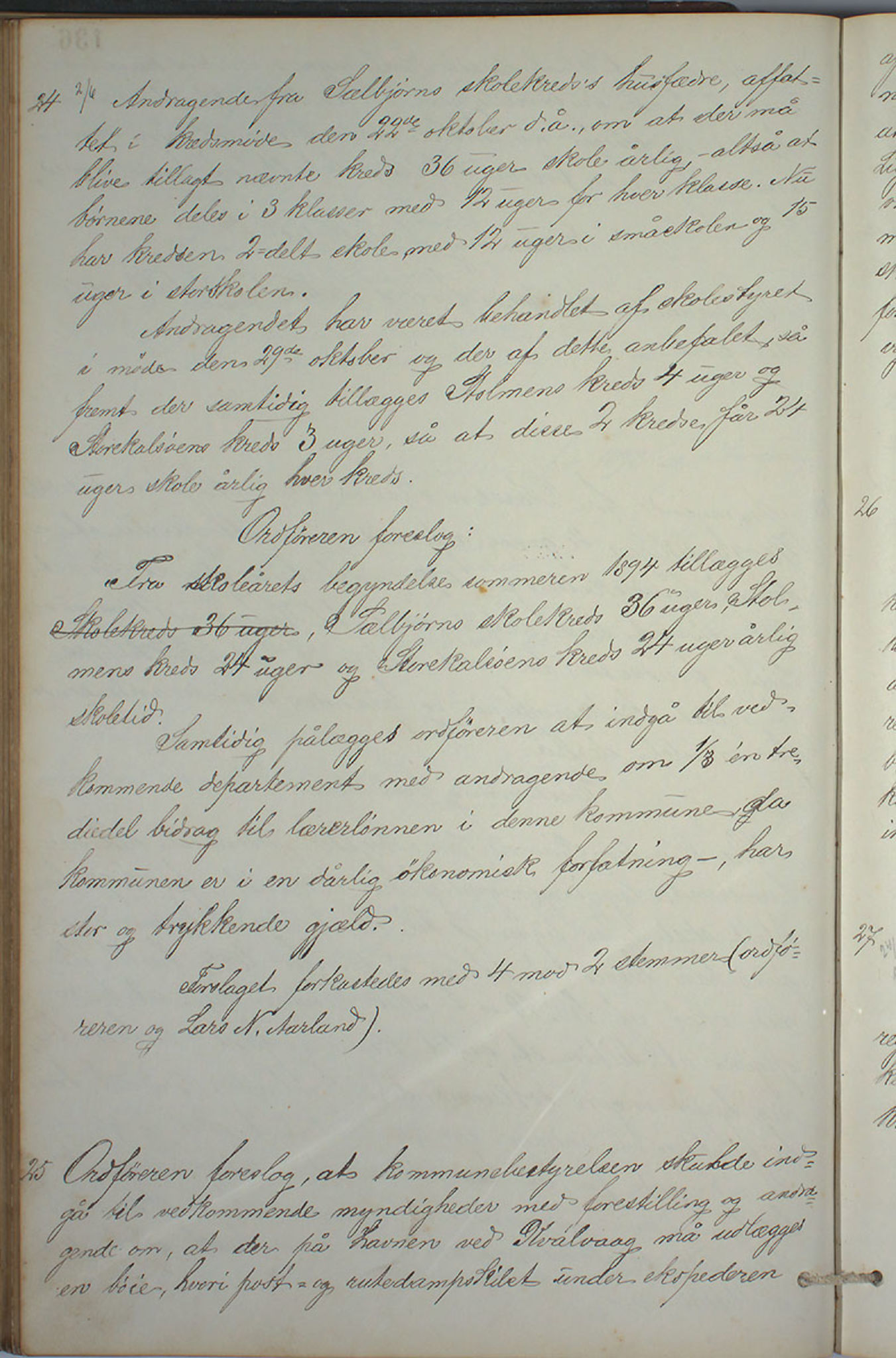 Austevoll kommune. Formannskapet, IKAH/1244-021/A/Aa/L0001: Forhandlingsprotokoll for heradstyret, 1886-1900, s. 273