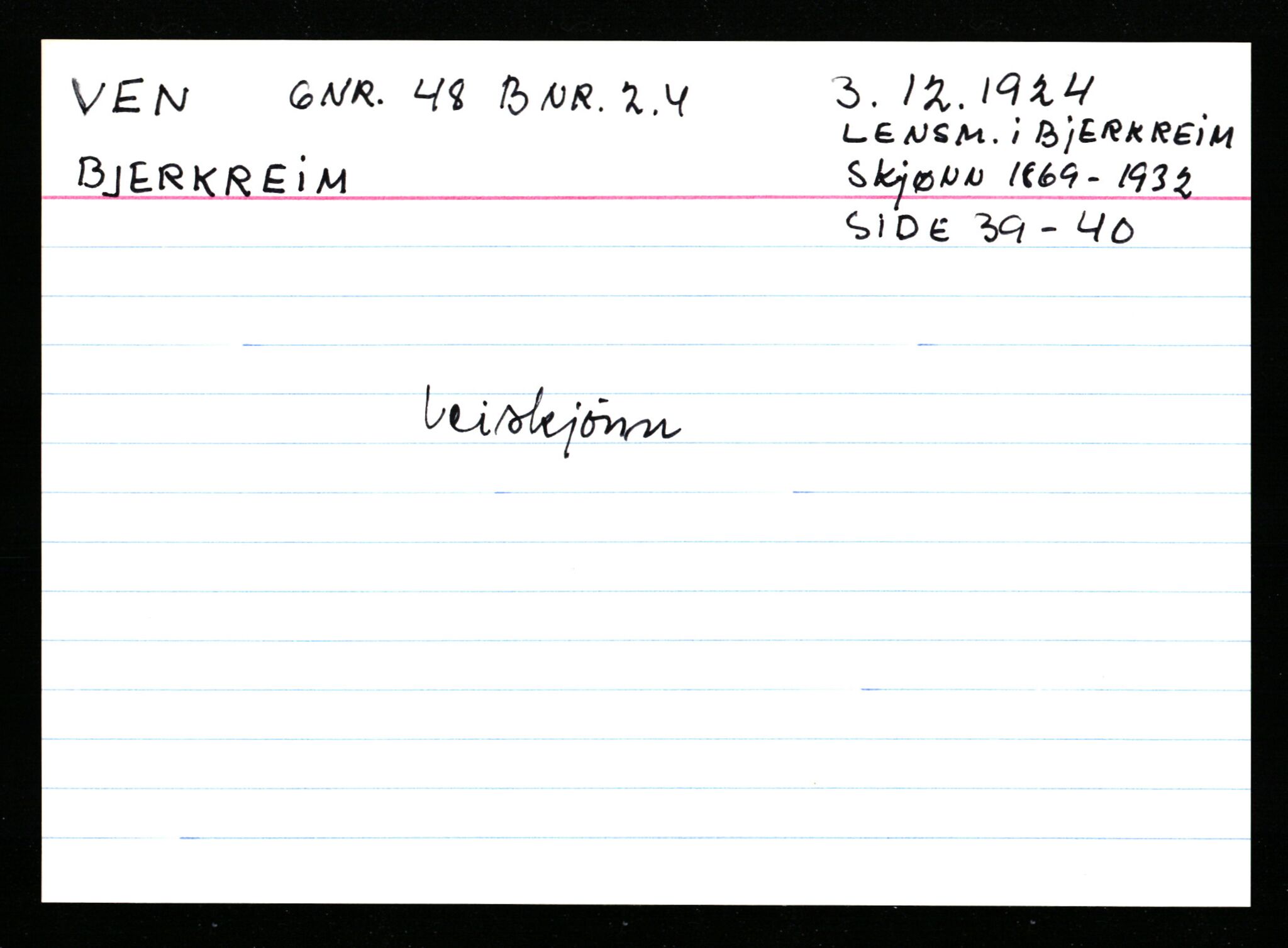 Statsarkivet i Stavanger, AV/SAST-A-101971/03/Y/Ym/L0065: Åstedskort sortert etter gårdsnavn: Vatland - Vervig, 1600-1950, s. 676