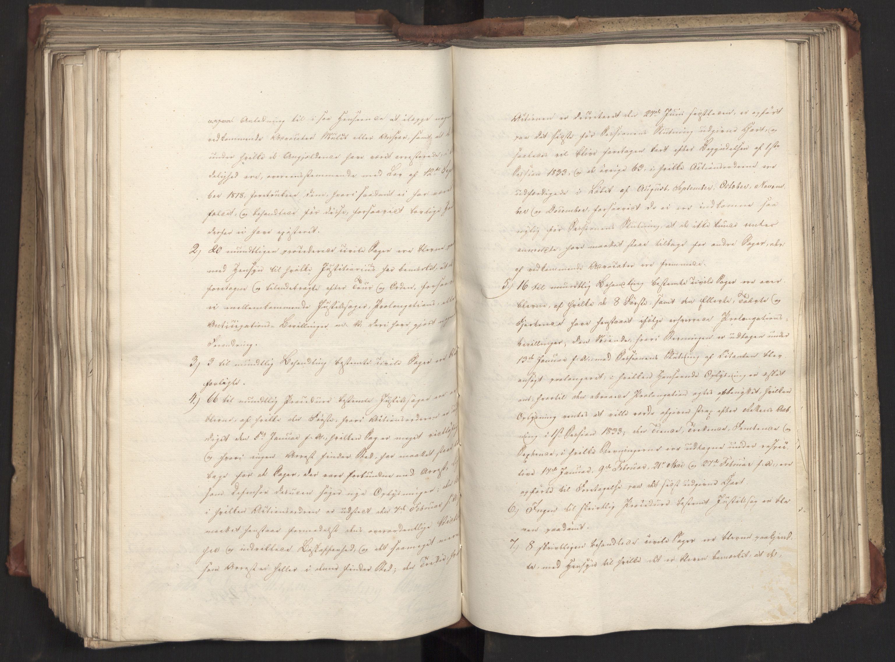 Statsrådsavdelingen i Stockholm, AV/RA-S-1003/D/Da/L0082: Regjeringsinnstillinger nr. 2858-2979, 1833, s. 431