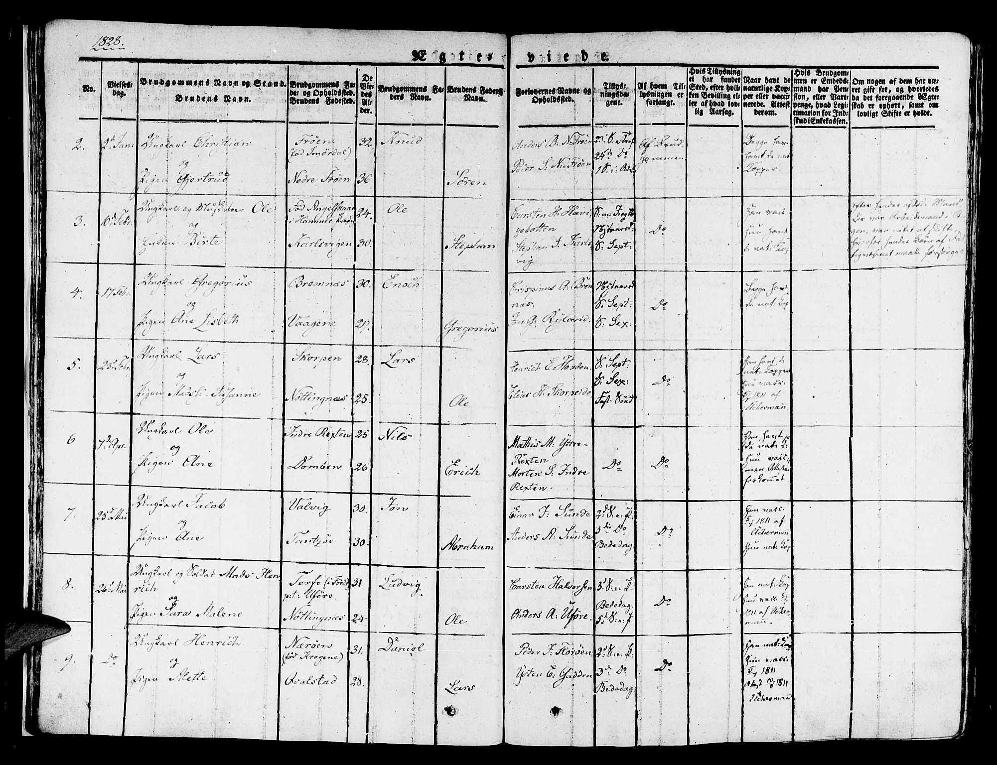 Kinn sokneprestembete, AV/SAB-A-80801/H/Haa/Haaa/L0004/0002: Ministerialbok nr. A 4II, 1822-1840, s. 22