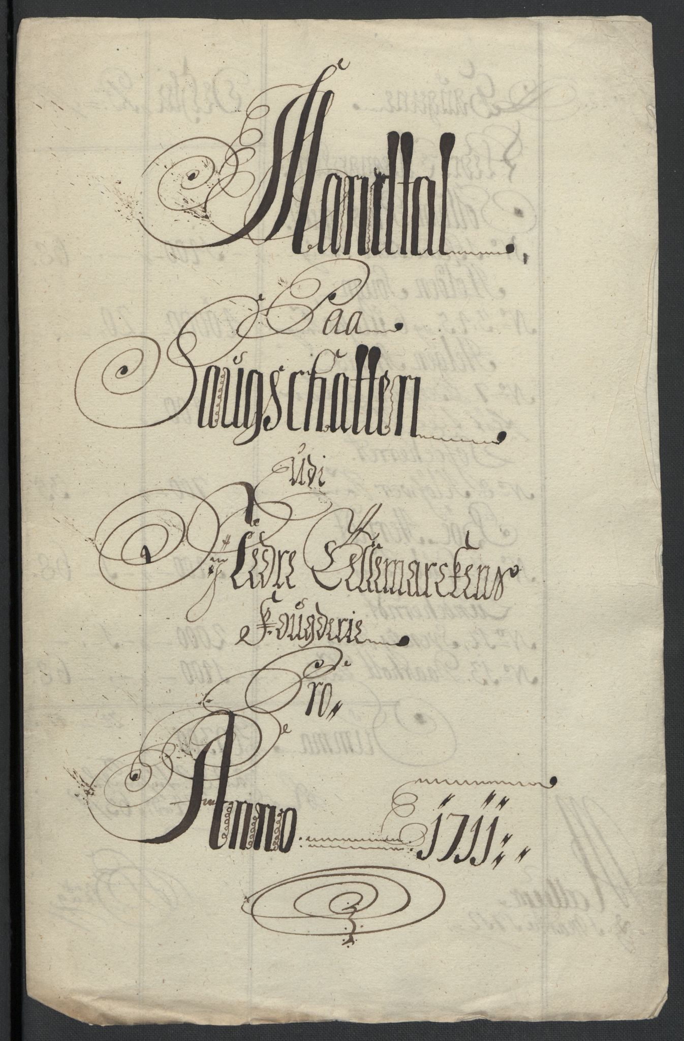 Rentekammeret inntil 1814, Reviderte regnskaper, Fogderegnskap, AV/RA-EA-4092/R36/L2120: Fogderegnskap Øvre og Nedre Telemark og Bamble, 1711, s. 79