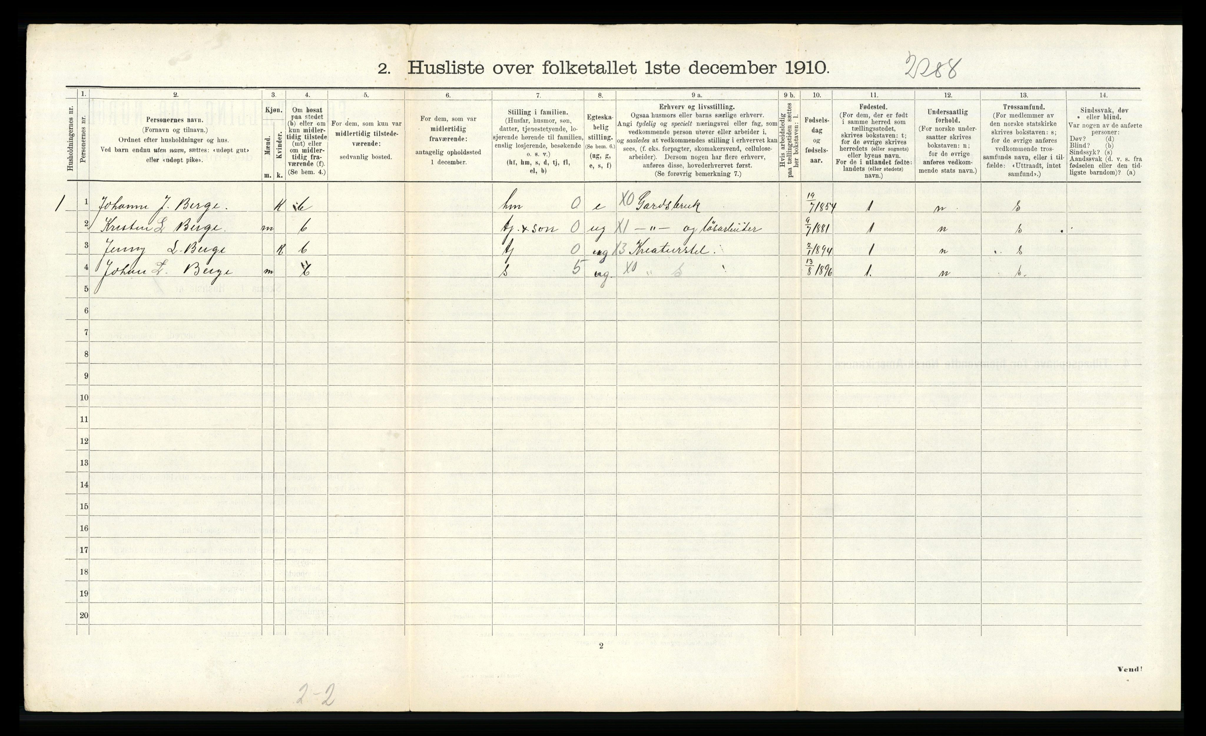 RA, Folketelling 1910 for 1429 Ytre Holmedal herred, 1910, s. 875